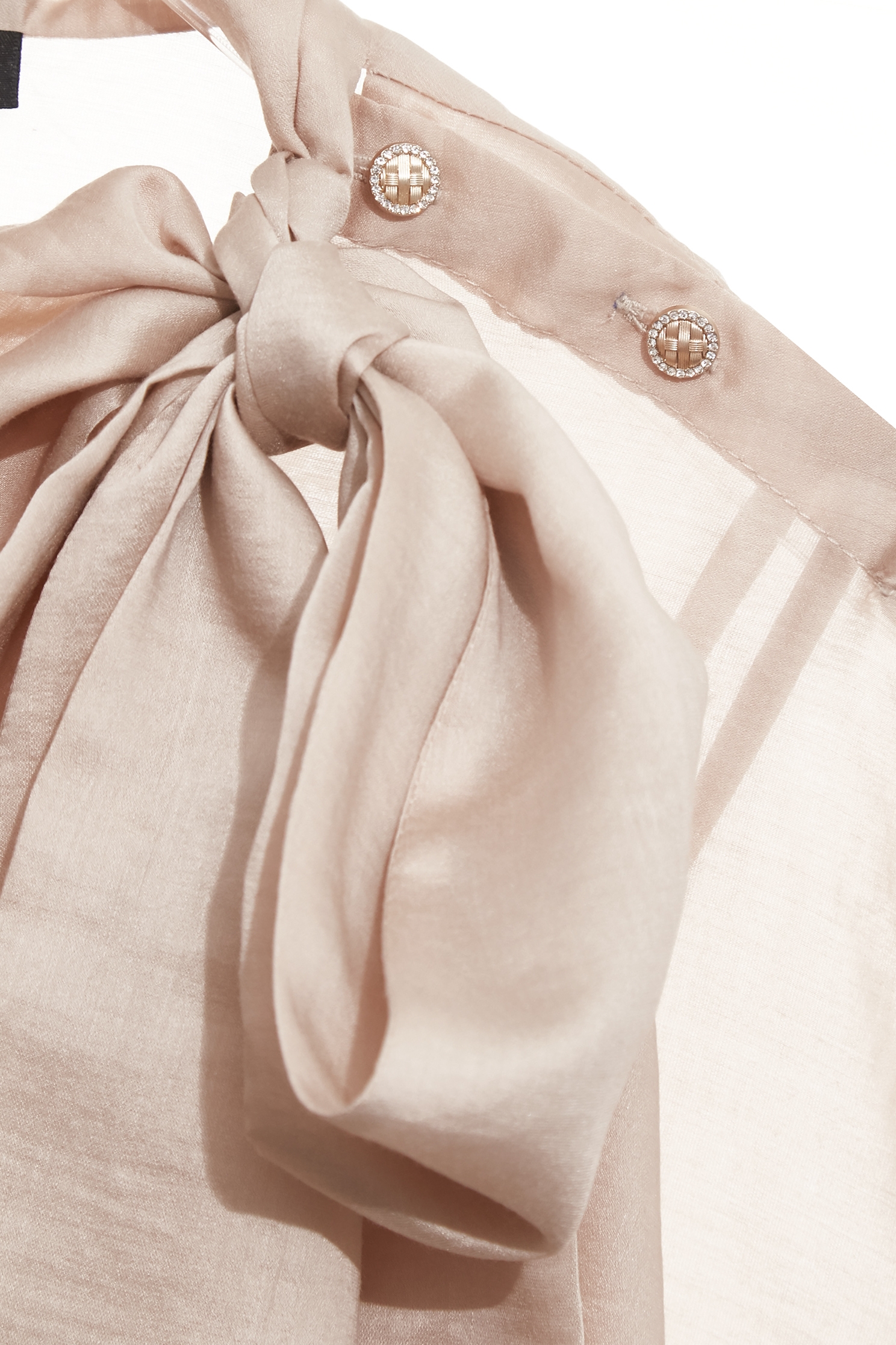 Bow Collar Khaki TopBow Collar Khaki Top,Tops,Season (AW) Look