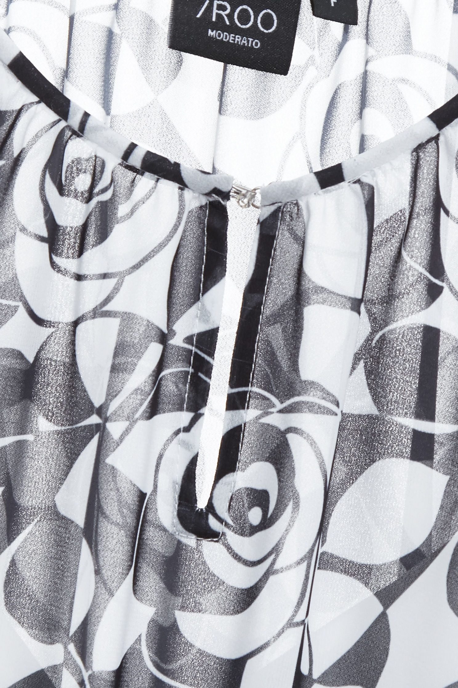 Rose Print Short Sleeve TopRose Print Short Sleeve Top,Tops,Under shirts,Season (AW) Look,Chiffon