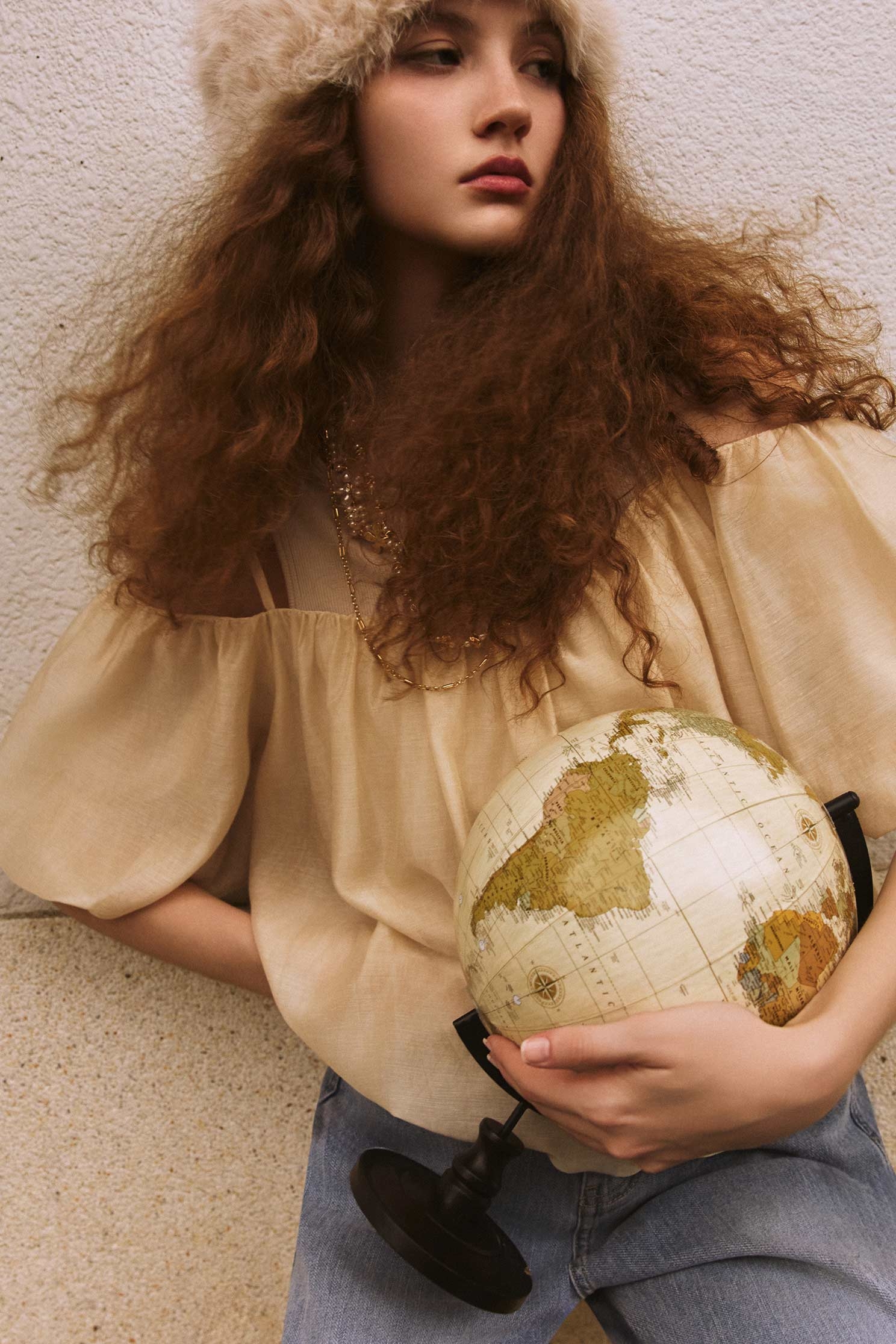 Light Khaki Cold Shoulder TopLight Khaki Cold Shoulder Top,Tops,Under shirts,Season (AW) Look,Blouses,Knitted