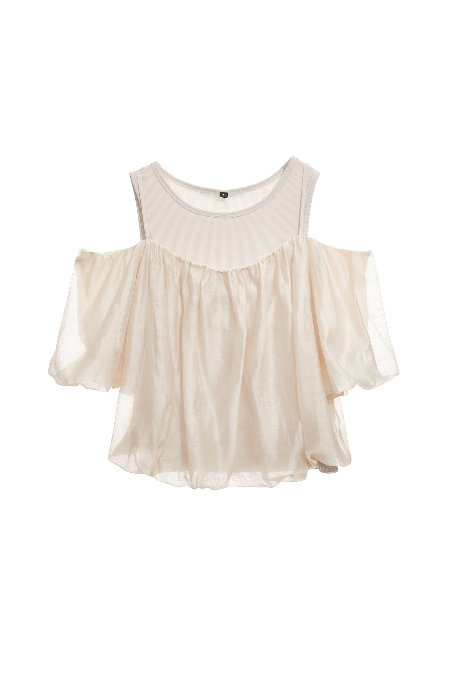 Light Khaki Cold Shoulder TopLight Khaki Cold Shoulder Top,Tops,Under shirts,Season (AW) Look,Blouses,Knitted