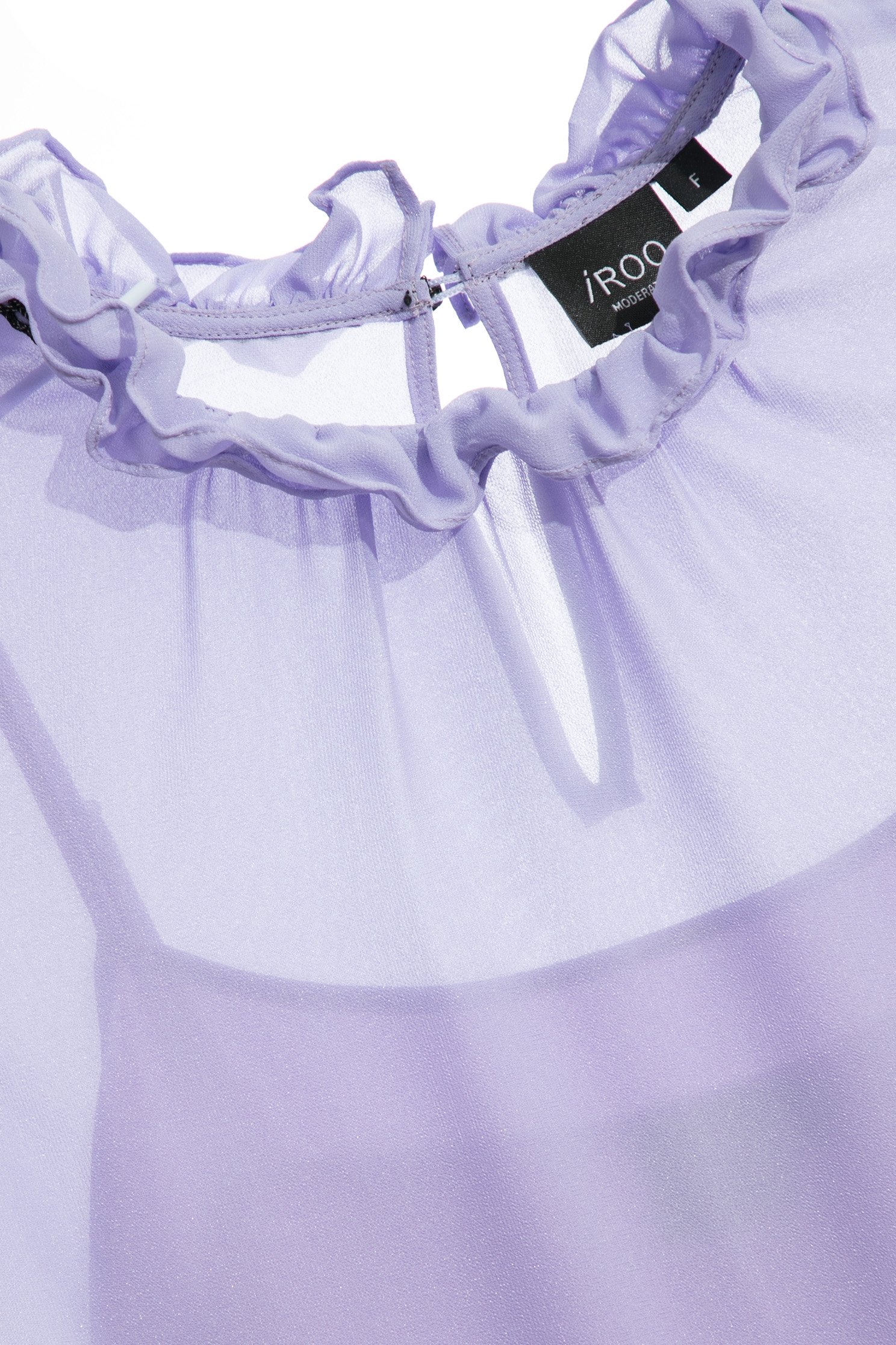 Long sleeve Ruffle Collar Chiffon TopLong sleeve Ruffle Collar Chiffon Top,Tops,Season (SS) Look,Blouses,Chiffon