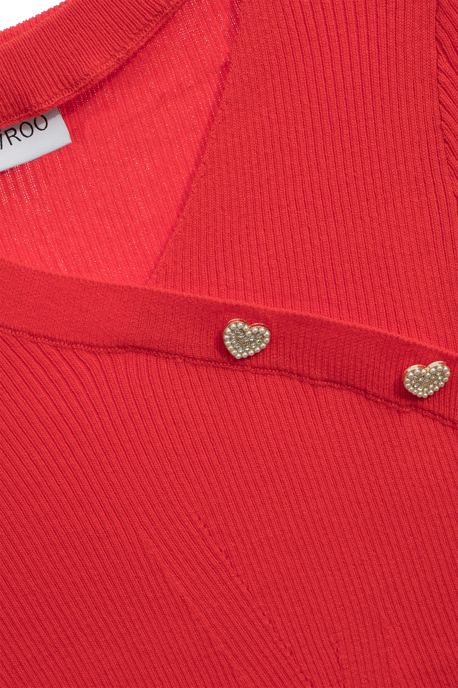 Long Sleeve Hollow Neckline Knit TopLong Sleeve Hollow Neckline Knit Top,Tops,Season (SS) Look,pearl,Knitted,Knitted tops