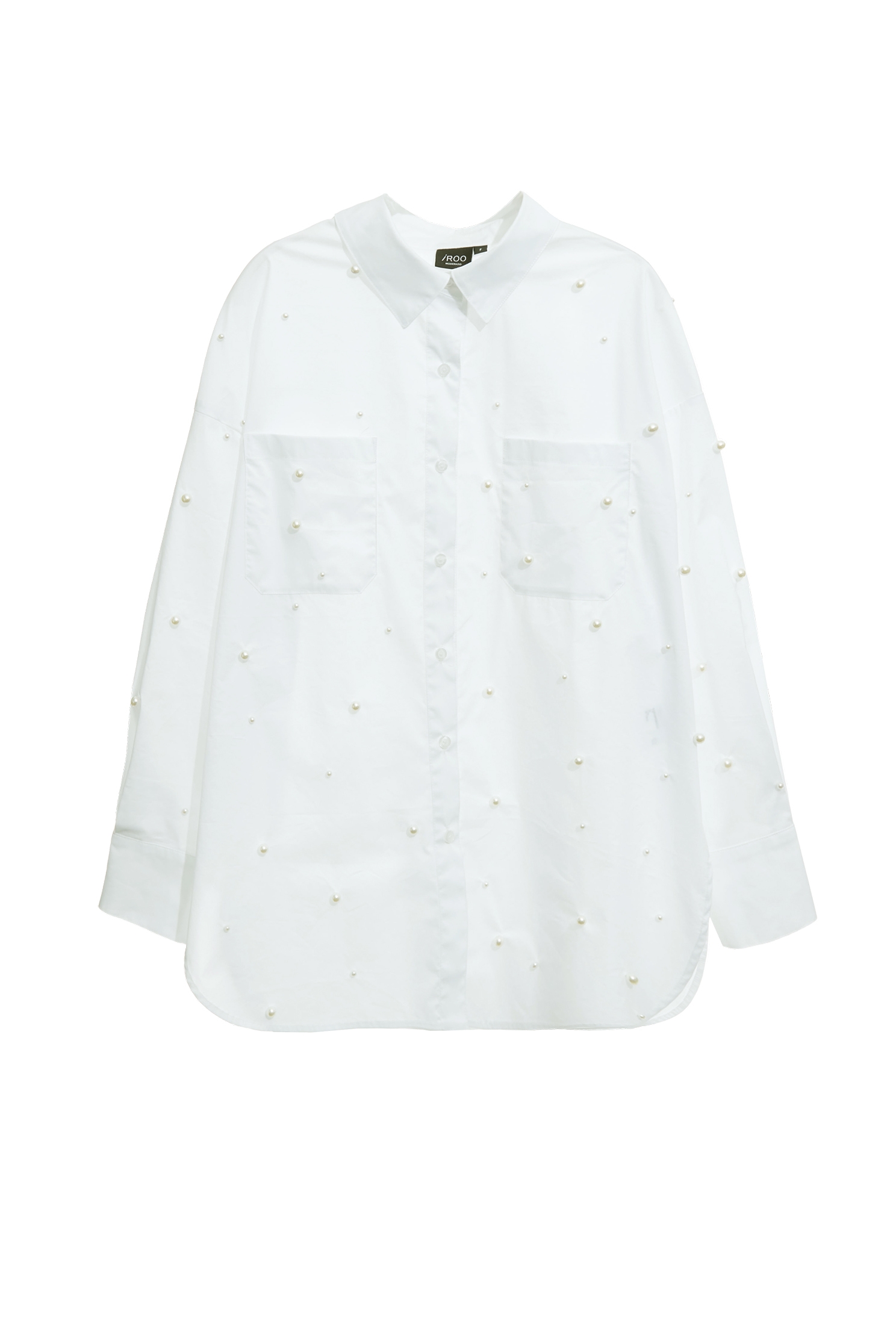 Pearl Detail Button Front BlousePearl Detail Button Front Blouse,Office Looks,pearl,Season (AW) Look,Blouses