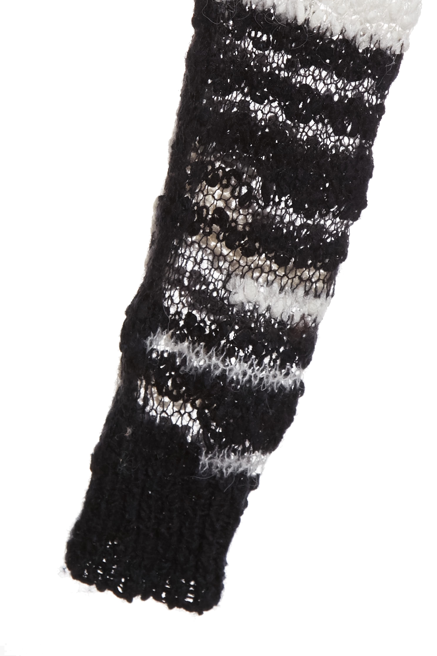 V-neck Black White Contrast Knit TopV-neck Black White Contrast Knit Top,V-Neck T shirts,Office Looks,Tops,Season (AW) Look,Valentine,Knitted,Knitted tops,Knitted tops