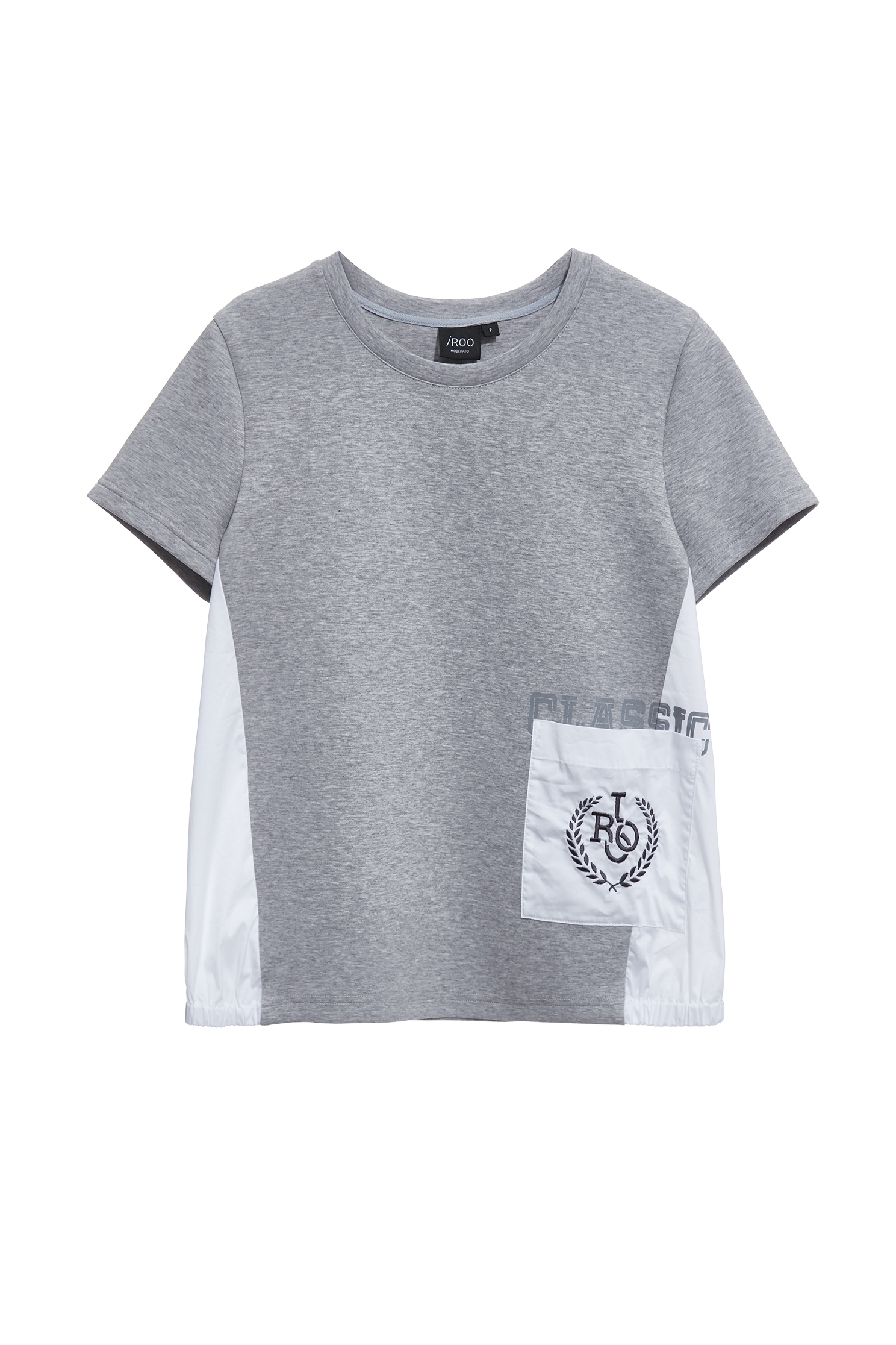 Patch Pocket Detail Short Sleeve TopPatch Pocket Detail Short Sleeve Top,Tops,Embroidered,Season (AW) Look