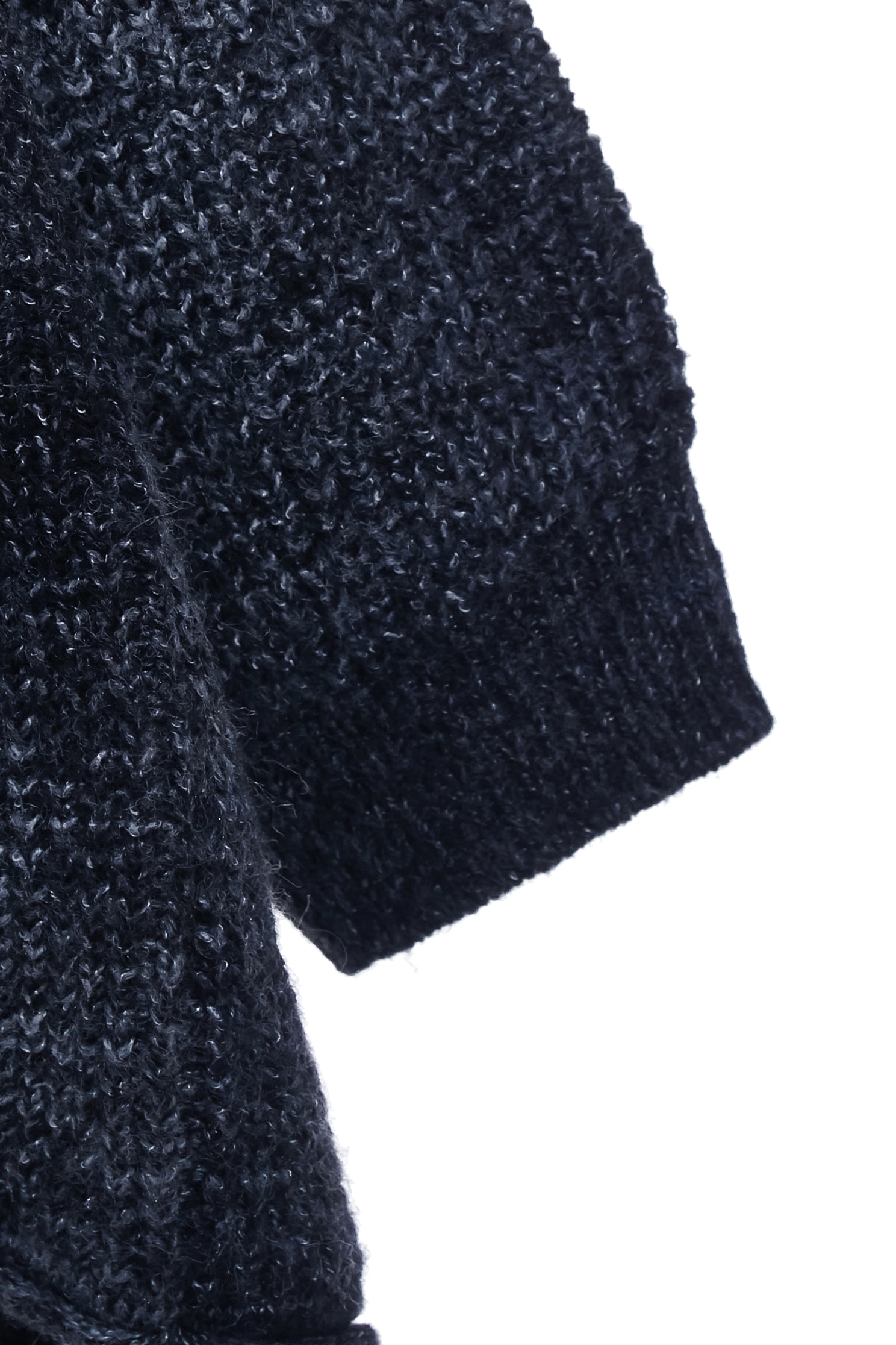 Grey V-neck Gradient Knit TopGrey V-neck Gradient Knit Top,V-Neck T shirts,Office Looks,Tops,Season (AW) Look,Valentine,Knitted,Knitted tops,Knitted tops