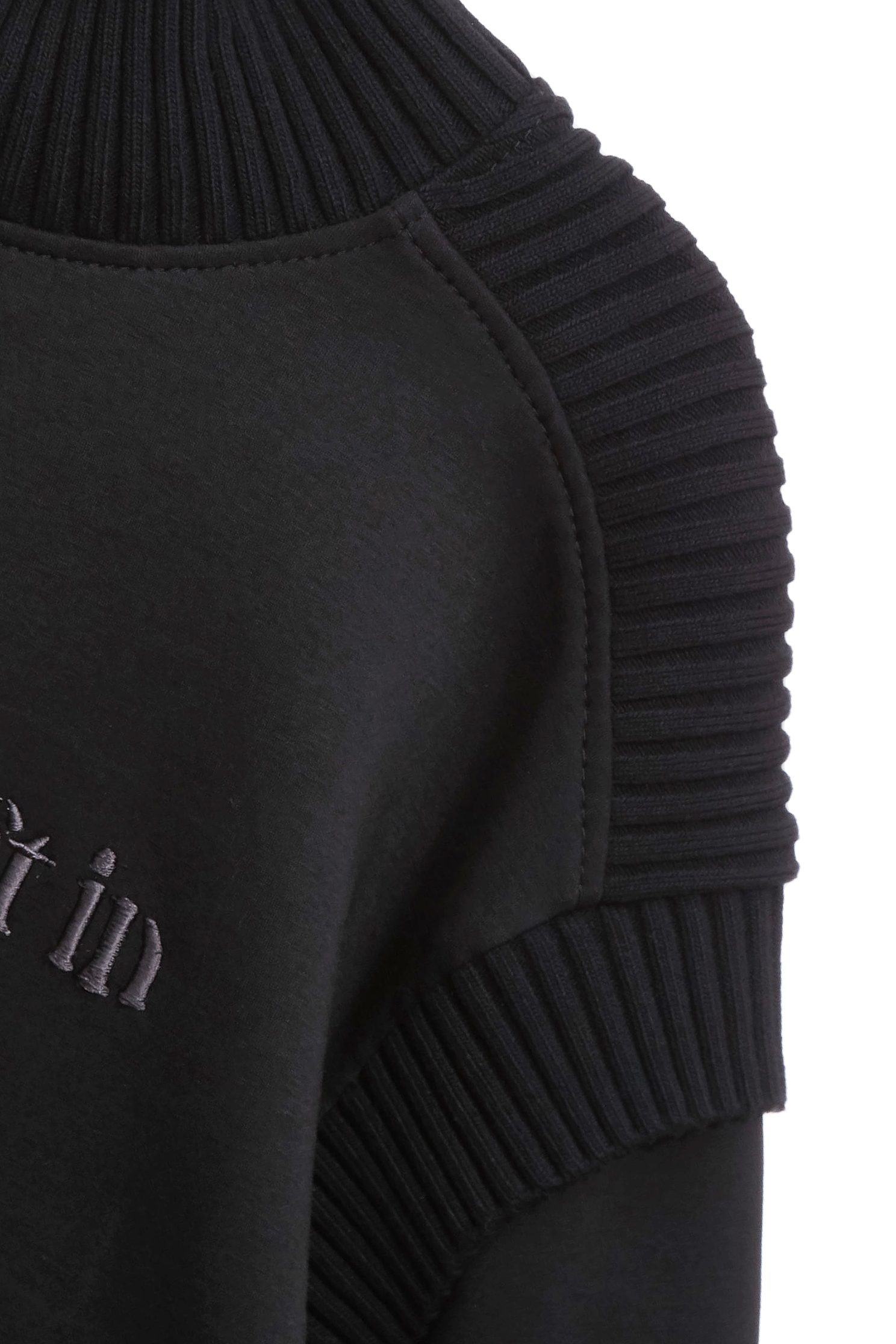 Rib Detail Long Sleeve TopRib Detail Long Sleeve Top,Tops,Embroidered,Season (AW) Look,Valentine