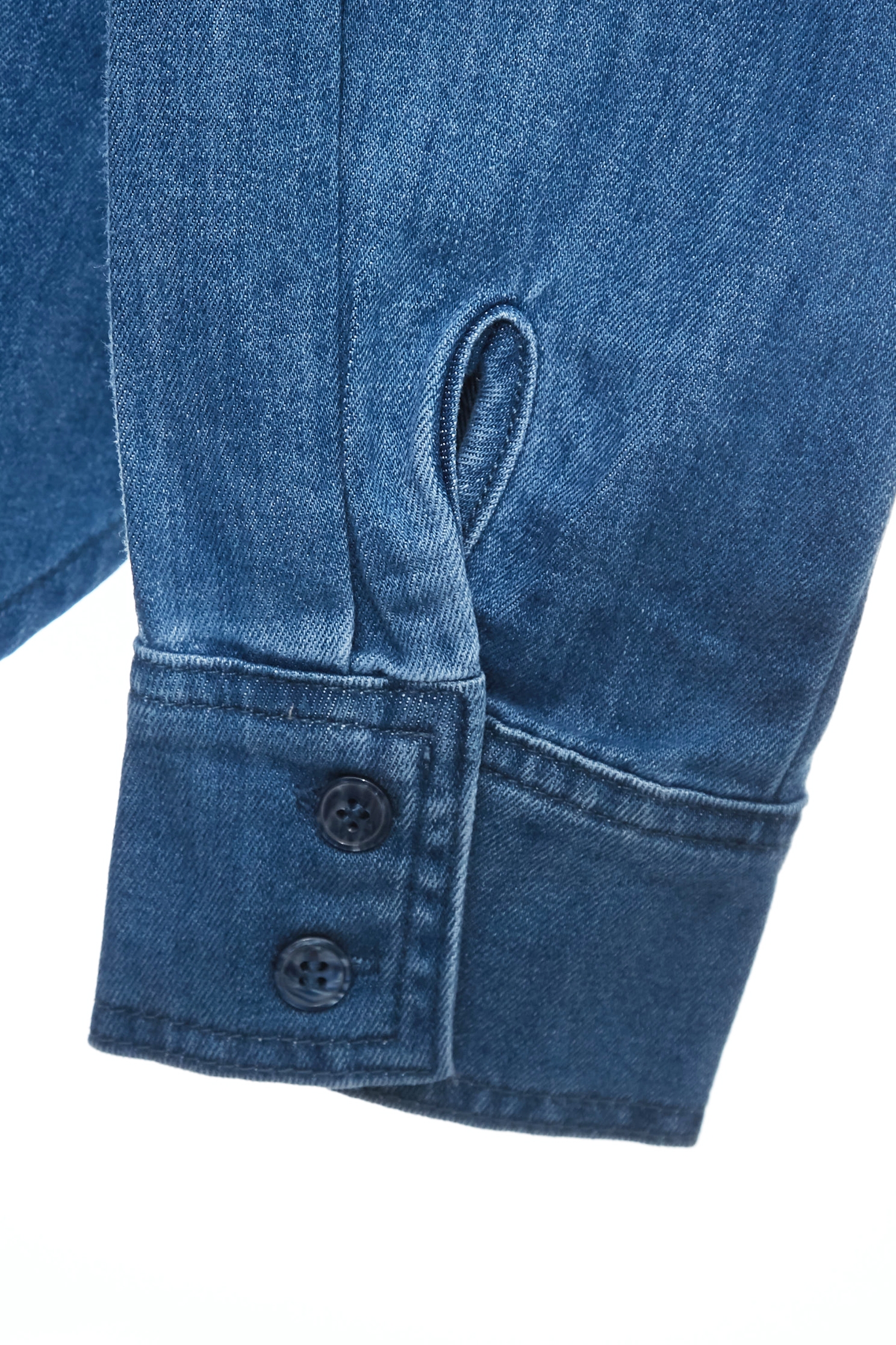 Long Sleeve Denim TopLong Sleeve Denim Top,Office Looks,Denim,Denim,Season (AW) Look,Blouses