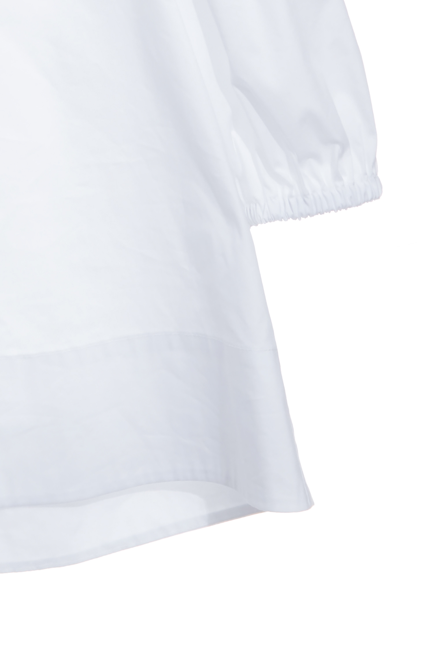 Floral Embroidery Sleeve White TopFloral Embroidery Sleeve White Top,Tops,Embroidered,Trends,White tops,Season (AW) Look