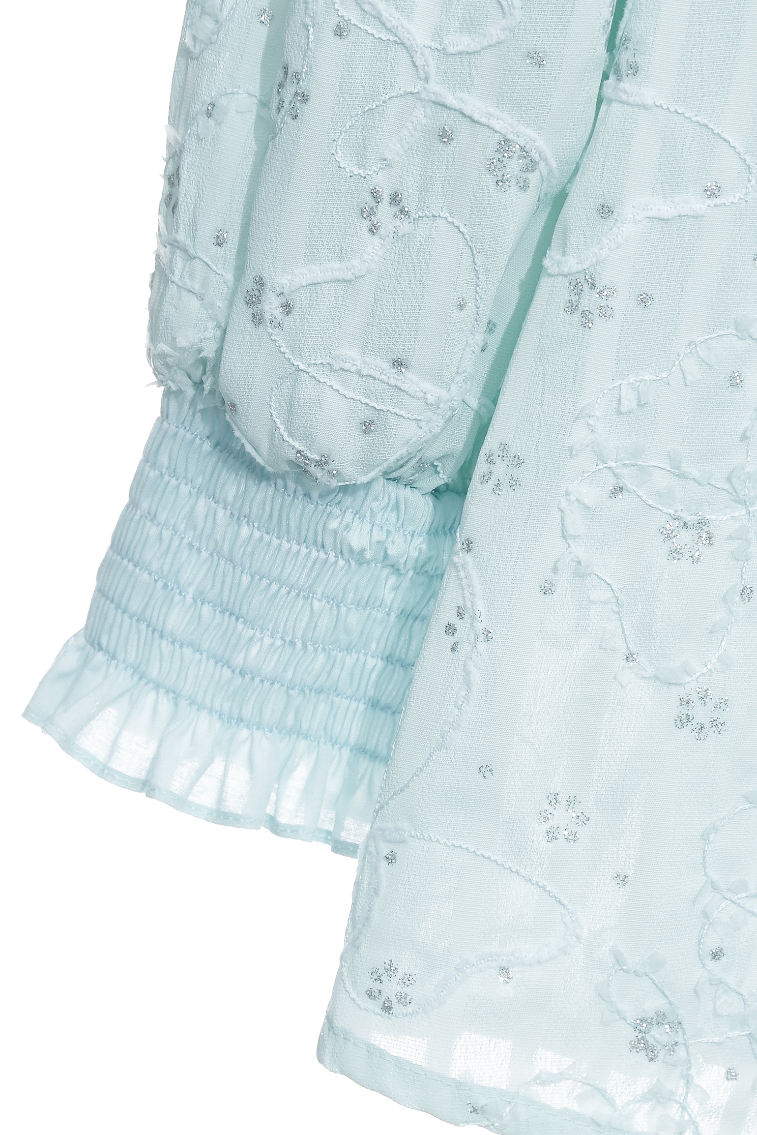 Bow Collar Floral Detail BlouseBow Collar Floral Detail Blouse,Tops,Embroidered,Season (AW) Look,Embroidered,bows
