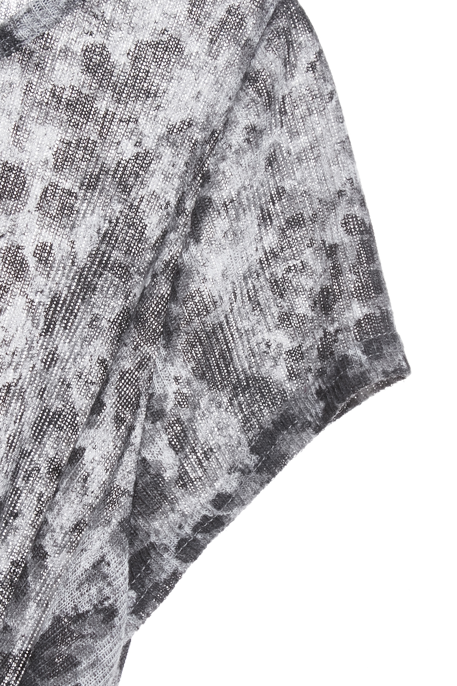 Charcoal Leopard Ink Print Style Criss Cross TopCharcoal Leopard Ink Print Style Criss Cross Top,Tops,Round neck tops,Season (AW) Look,Knitted,Knitted tops