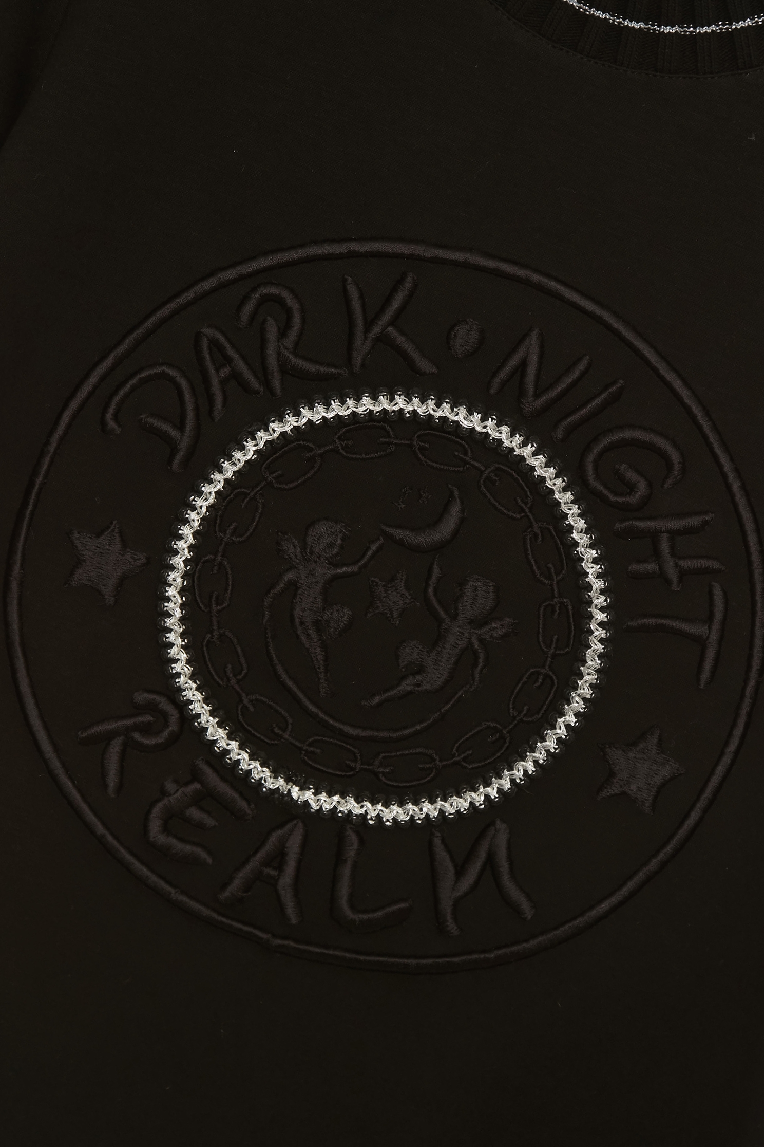 Front Embroidered Logo Short Sleeve TeeFront Embroidered Logo Short Sleeve Tee,Tops,Embroidered,Season (SS) Look,Embroidered tops