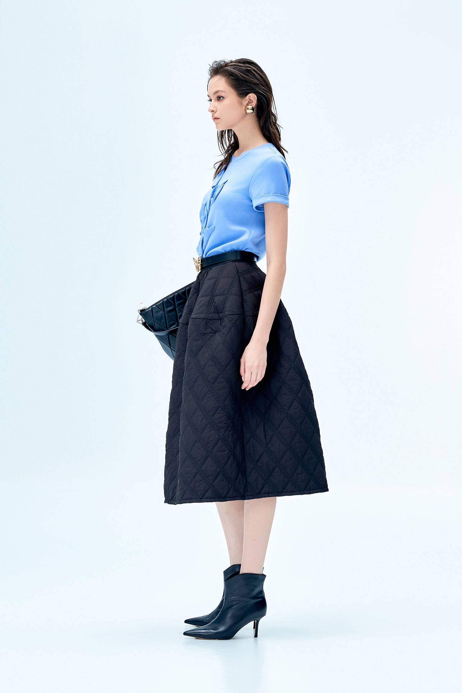 Front Floral Short Sleeve TeeFront Floral Short Sleeve Tee,Tops,Season (SS) Look