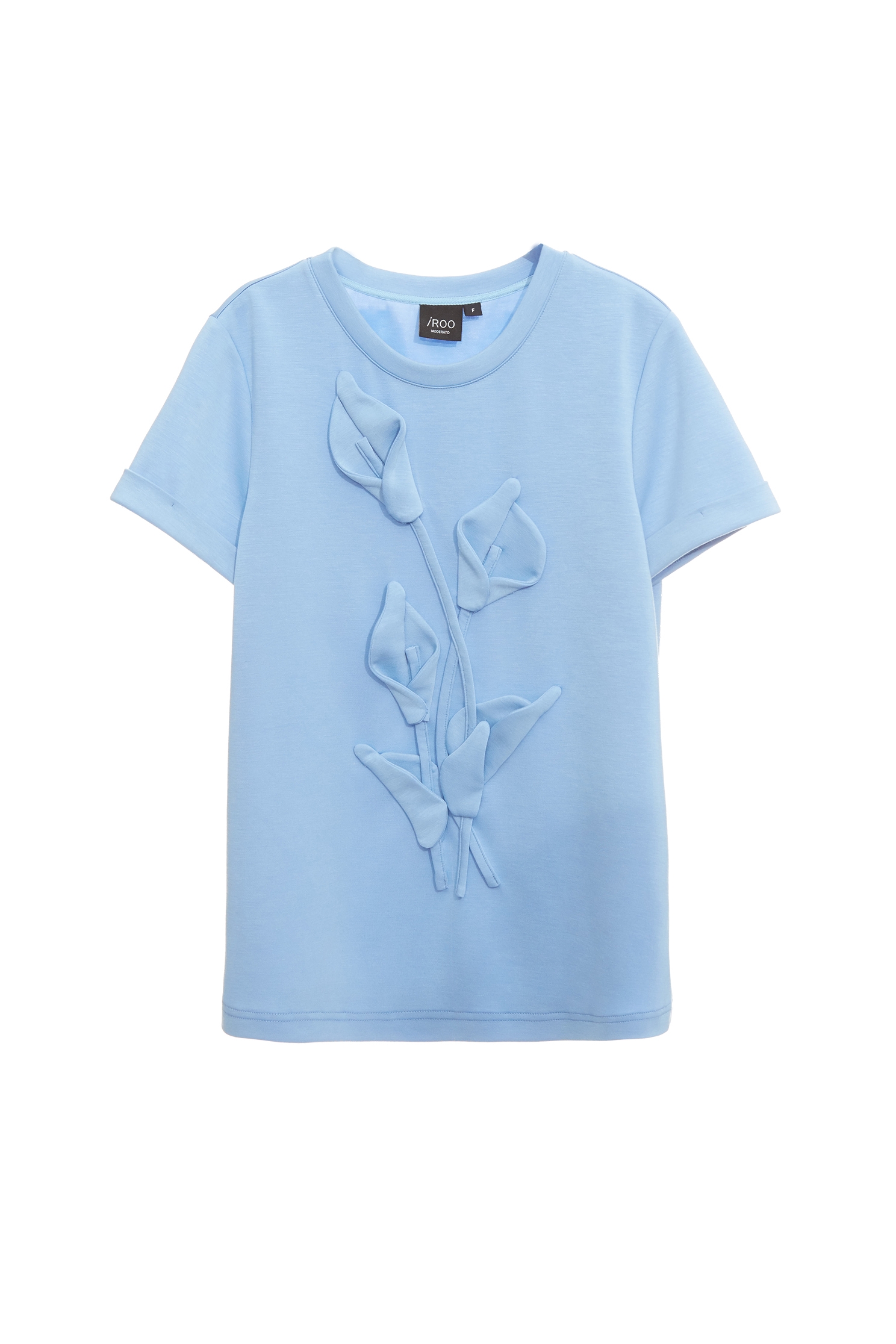 Front Floral Short Sleeve TeeFront Floral Short Sleeve Tee,Tops,Season (SS) Look