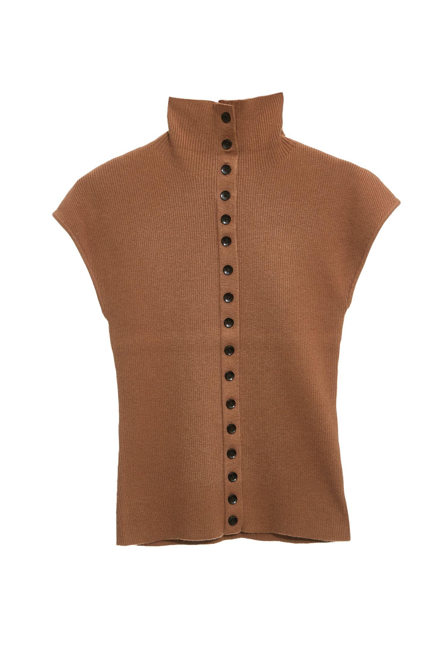 High Neck Caramel Knit TopHigh Neck Caramel Knit Top,Tops,Season (AW) Look,Knitted,Knitted tops