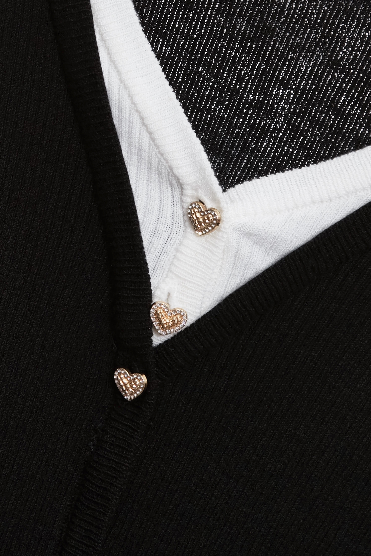 Fake Two Piece V-neck TopFake Two Piece V-neck Top,Office Looks,bestselling,Season (AW) Look,Valentine,Knitted,Knitted tops