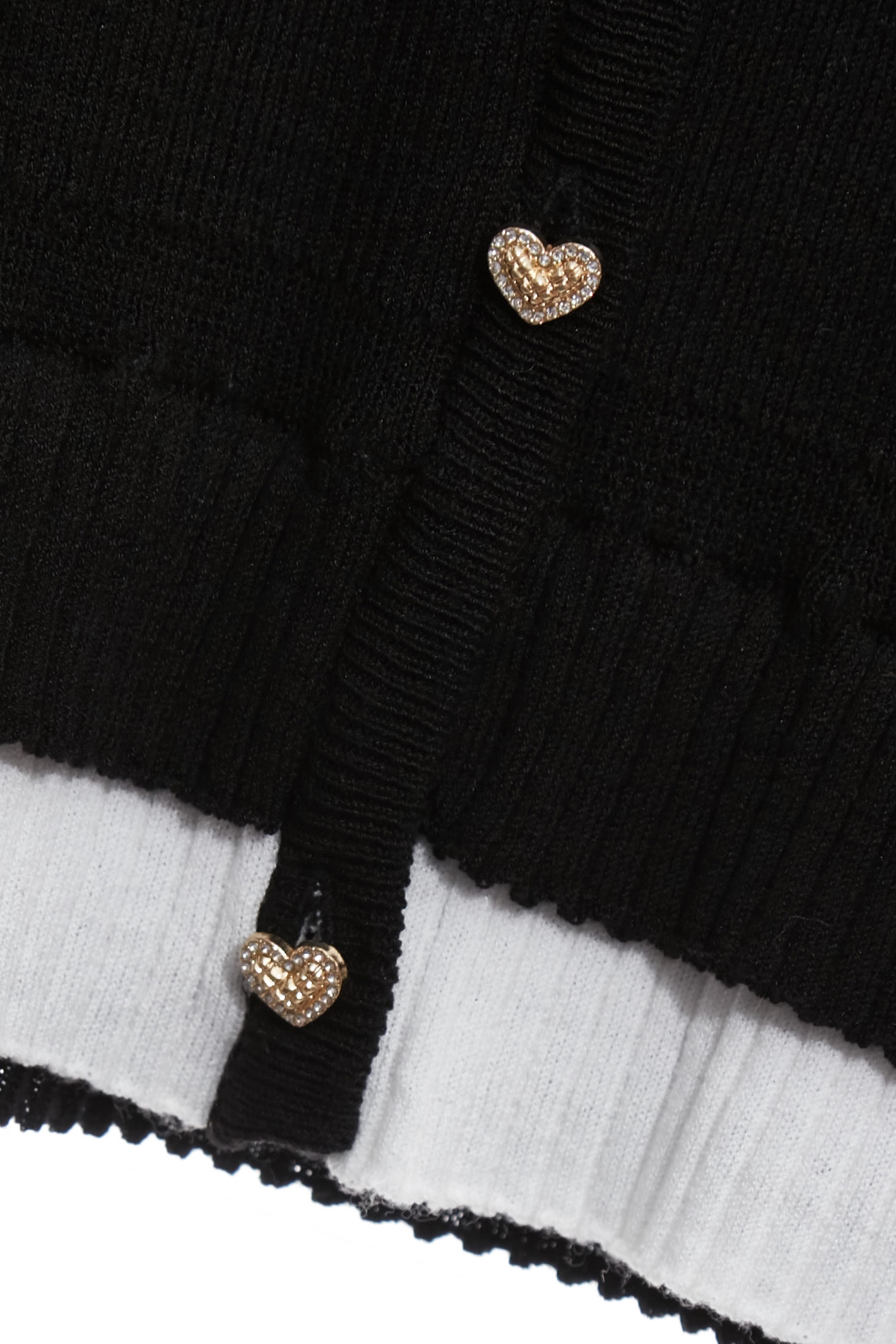 Fake Two Piece V-neck TopFake Two Piece V-neck Top,Office Looks,bestselling,Season (AW) Look,Valentine,Knitted,Knitted tops