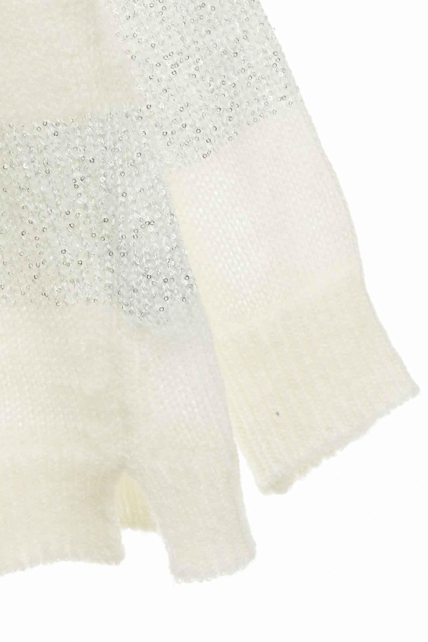 Sequin Wide Contrast Stripe Knit TopSequin Wide Contrast Stripe Knit Top,Tops,Season (AW) Look,Knitted,Knitted tops