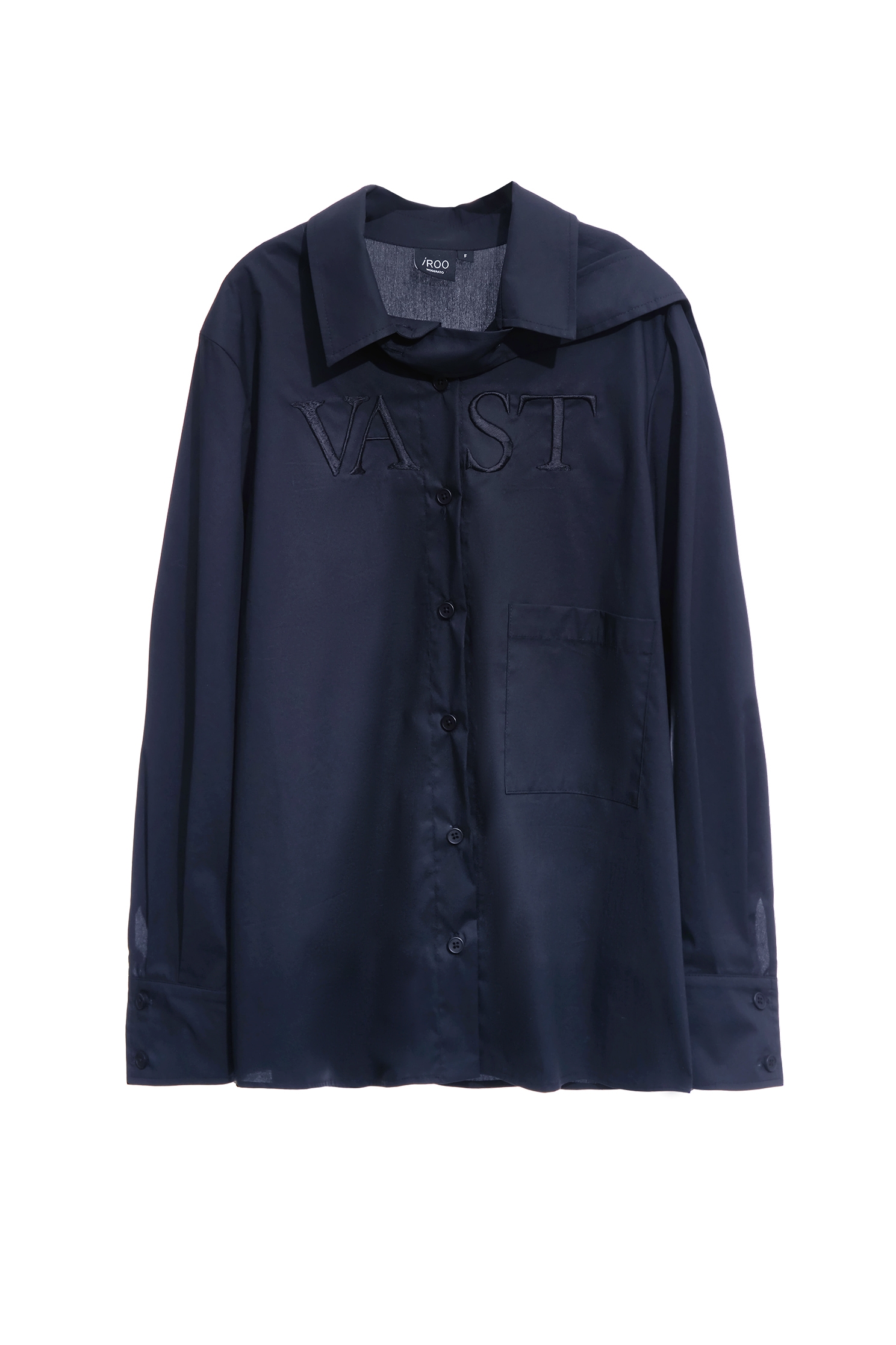 Stylish Necktie Long Sleeve BlouseStylish Necktie Long Sleeve Blouse,Tops,Embroidered,Season (AW) Look,black tops