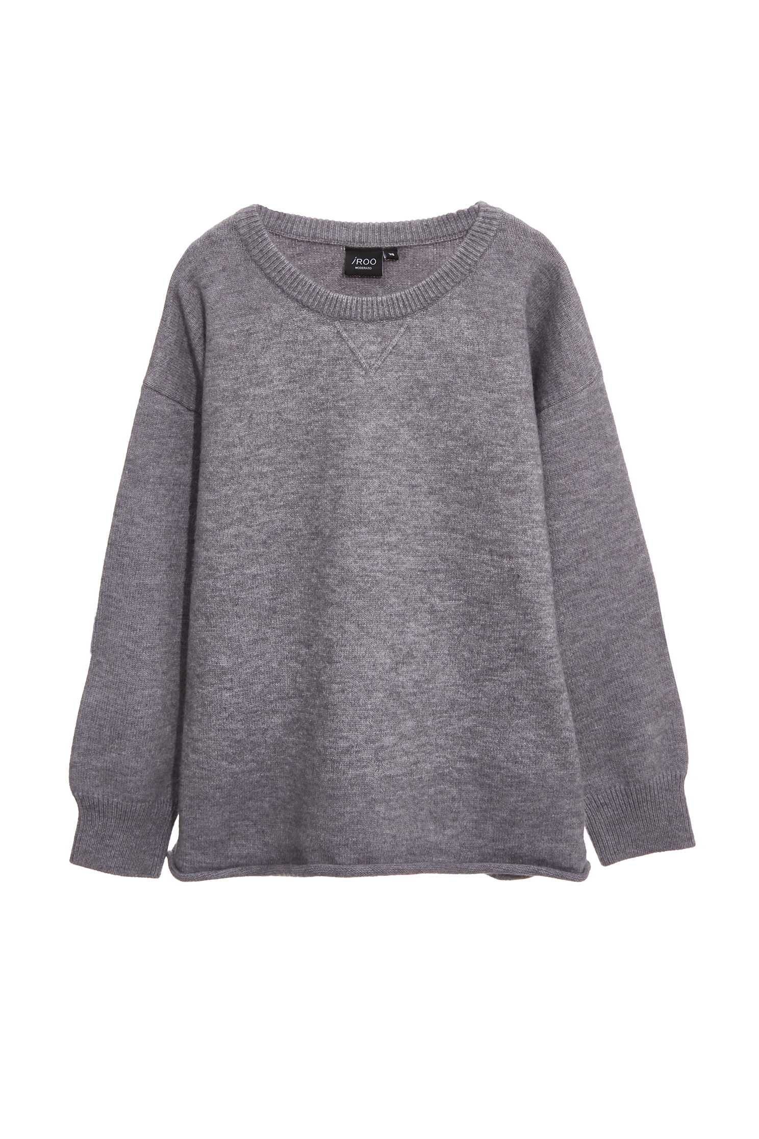 Light Grey Oversize Knit Casual TopLight Grey Oversize Knit Casual Top,Tops,co-ord sets,Season (AW) Look,Knitted,Knitted tops,Knitted tops