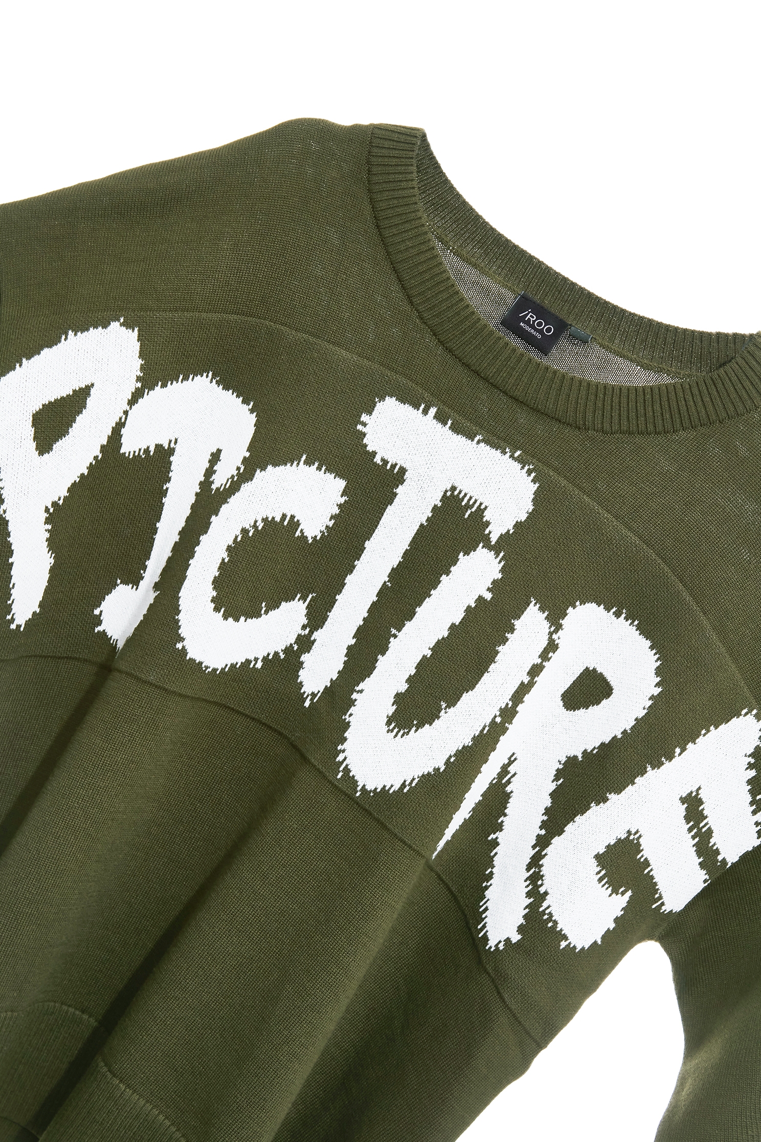 Front Slogan Oversize Knit TopFront Slogan Oversize Knit Top,Tops,Season (AW) Look,Cotton,Knitted,Knitted tops