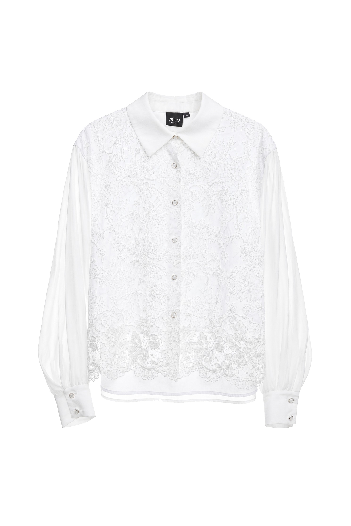Long Sleeve Lace BlouseLong Sleeve Lace Blouse,Tops,White tops,Season (AW) Look,Lace,Lace tops,Blouses