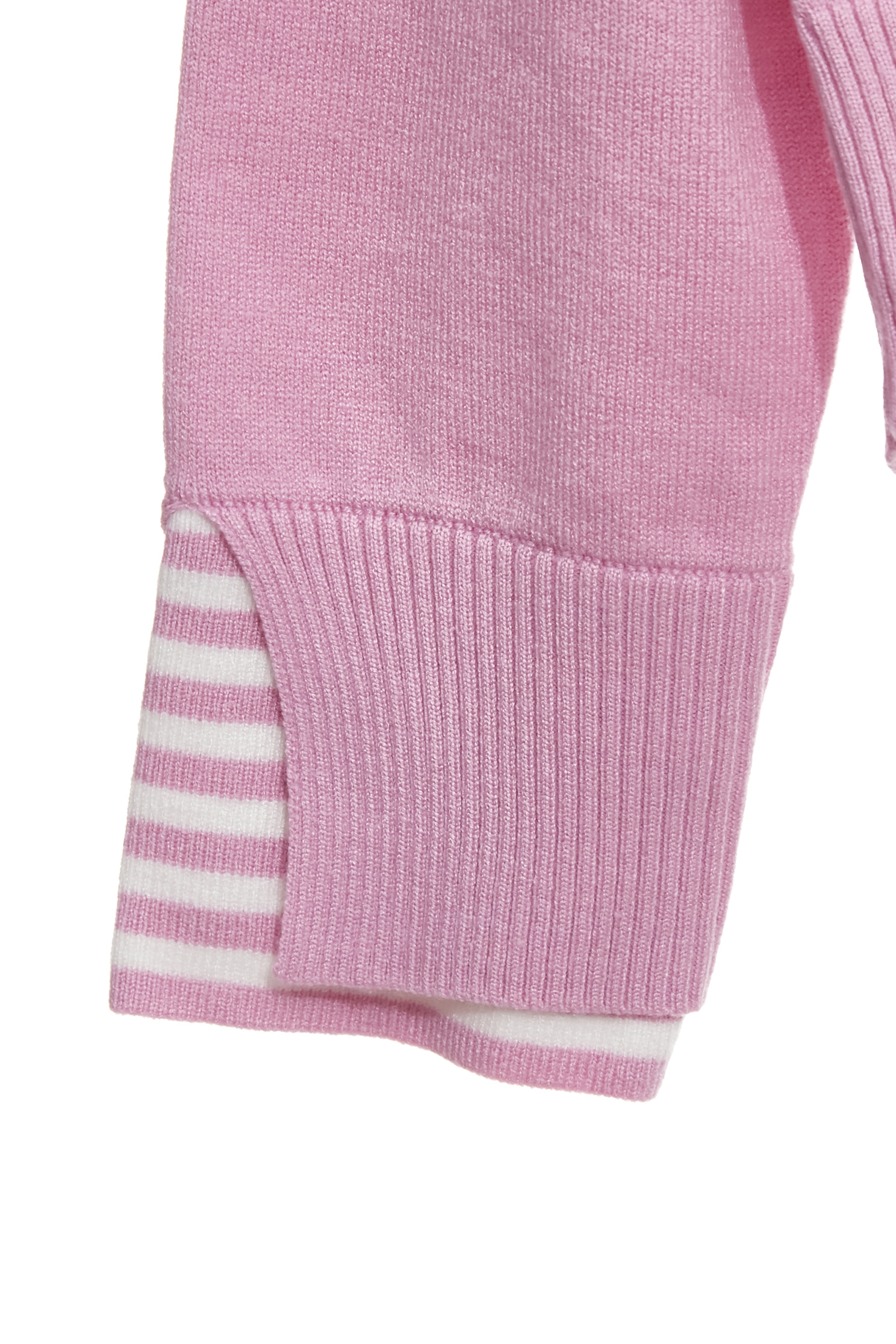 Pink Long Sleeve Scarf Knit TopPink Long Sleeve Scarf Knit Top,Tops,Season (AW) Look,Knitted,Knitted tops