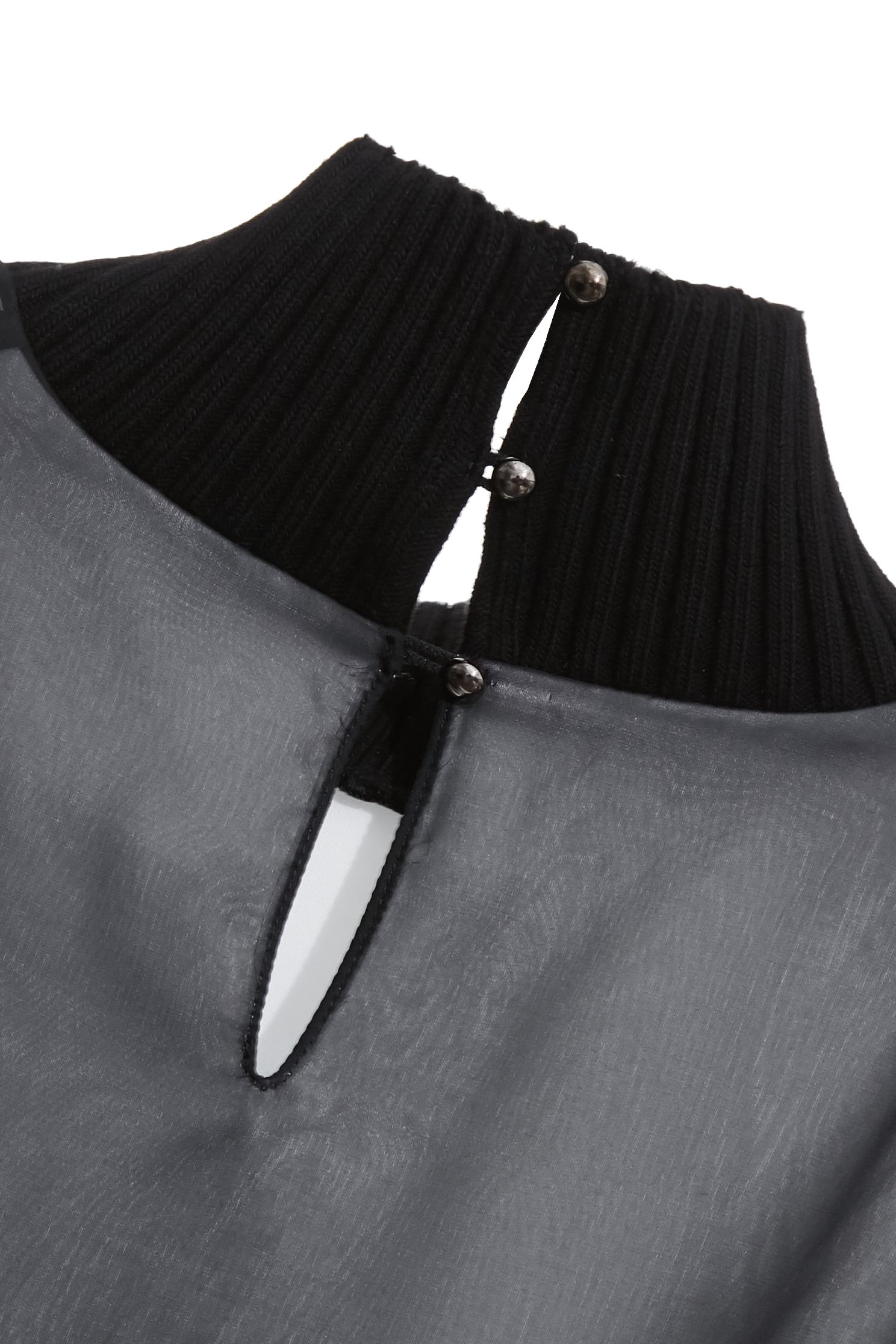 Heart Motif Print Turtleneck TopHeart Motif Print Turtleneck Top,Tops,Season (AW) Look,black tops