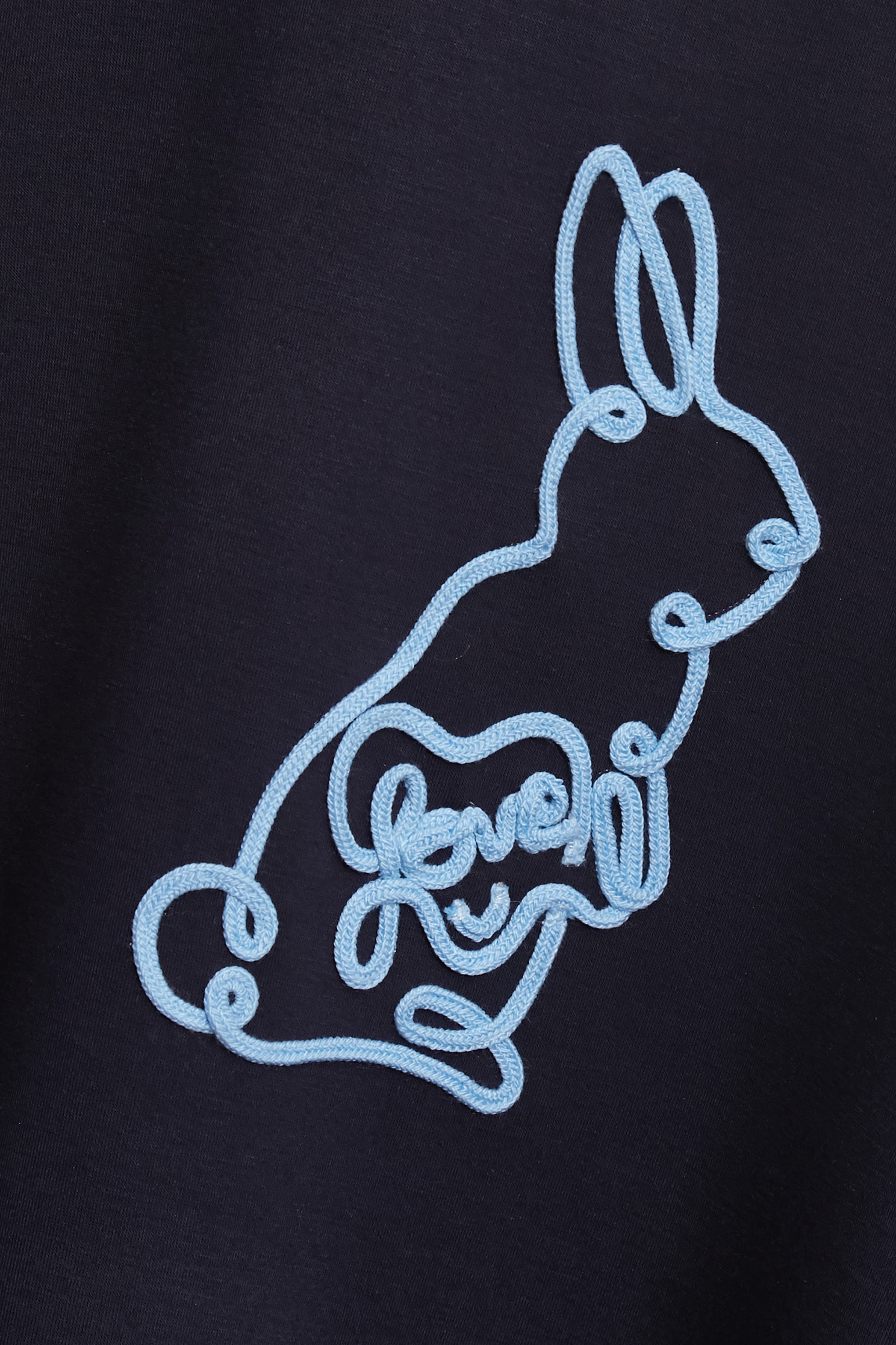 Braided Rabbit Graphic Long Sleeve TopBraided Rabbit Graphic Long Sleeve Top,Tops,Season (AW) Look