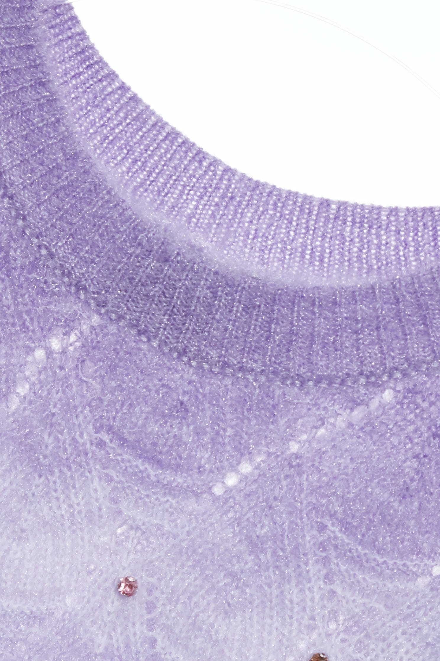 Lilac Gradient Knit TopLilac Gradient Knit Top,Tops,Stripe,Season (AW) Look,Valentine,Knitted,Knitted tops,Knitted tops