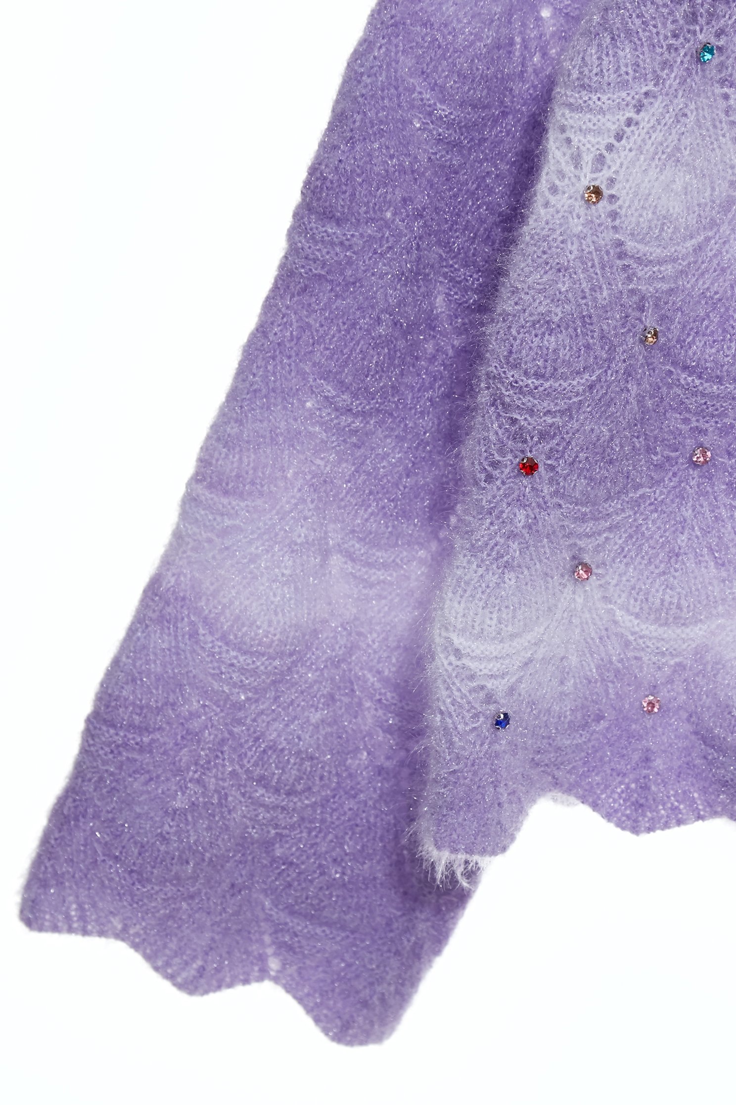 Lilac Gradient Knit TopLilac Gradient Knit Top,Tops,Stripe,Season (AW) Look,Valentine,Knitted,Knitted tops,Knitted tops