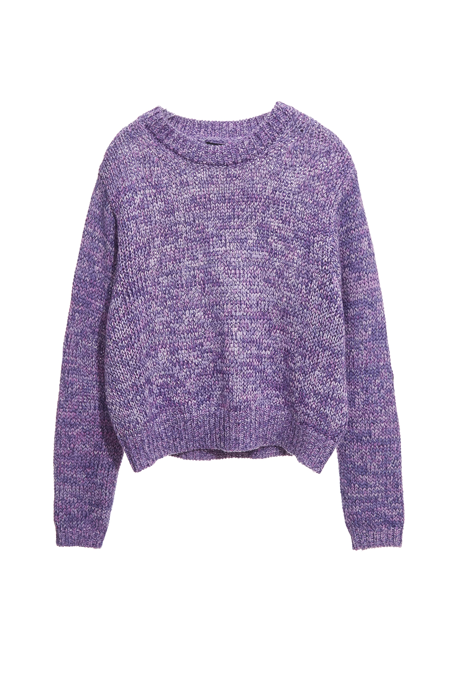 Purple Braided Knit Stitching TopPurple Braided Knit Stitching Top,Tops,Season (AW) Look,Valentine,Knitted,Knitted tops,Knitted tops