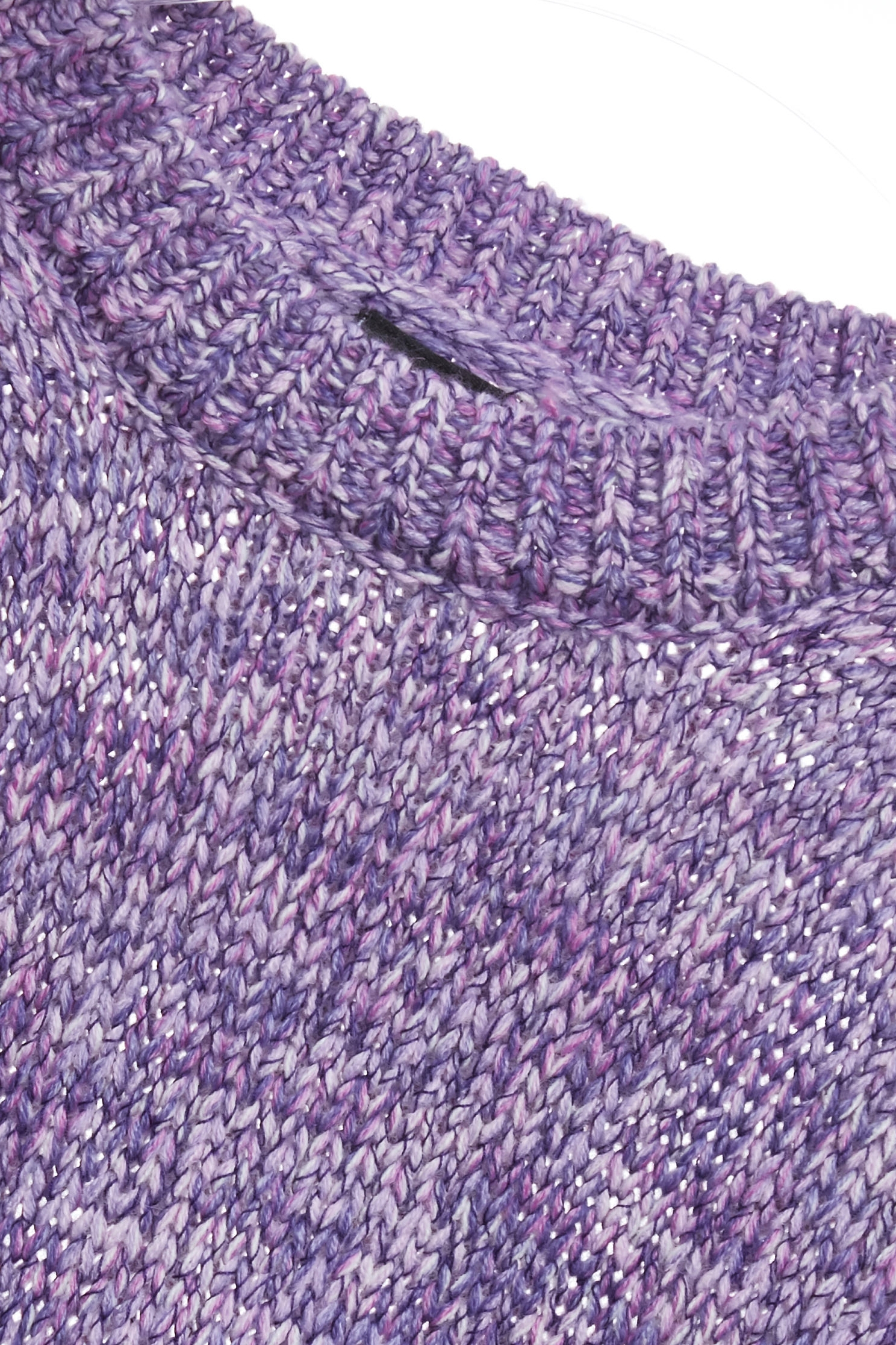 Purple Braided Knit Stitching TopPurple Braided Knit Stitching Top,Tops,Season (AW) Look,Valentine,Knitted,Knitted tops,Knitted tops
