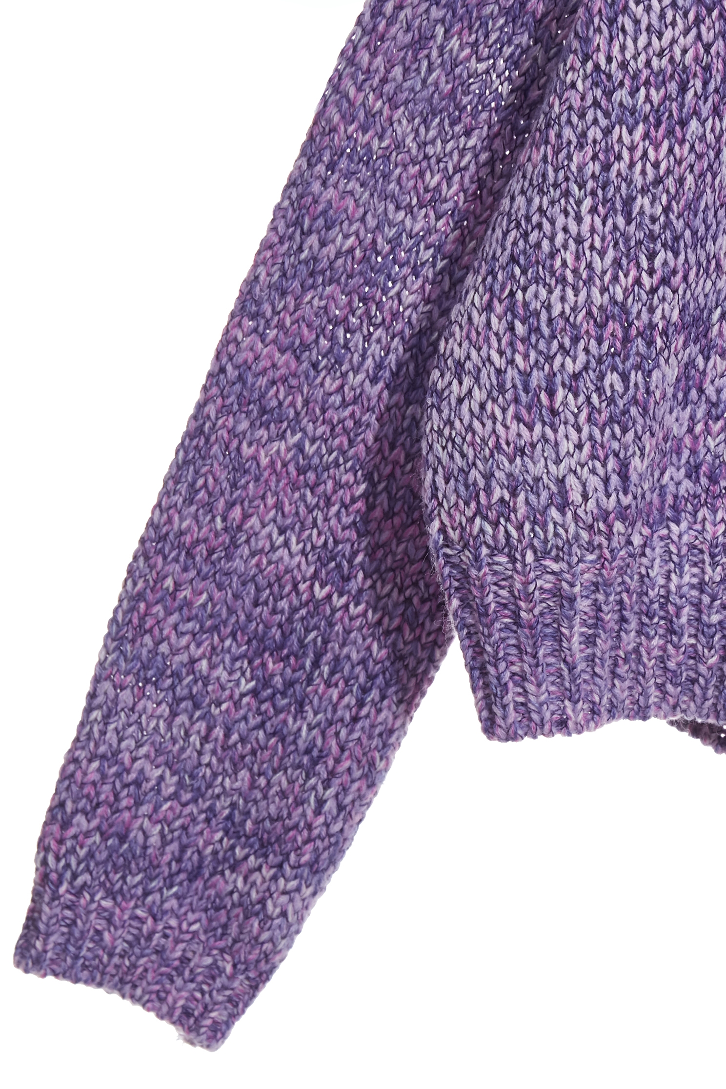 Purple Braided Knit Stitching TopPurple Braided Knit Stitching Top,Tops,Season (AW) Look,Valentine,Knitted,Knitted tops,Knitted tops