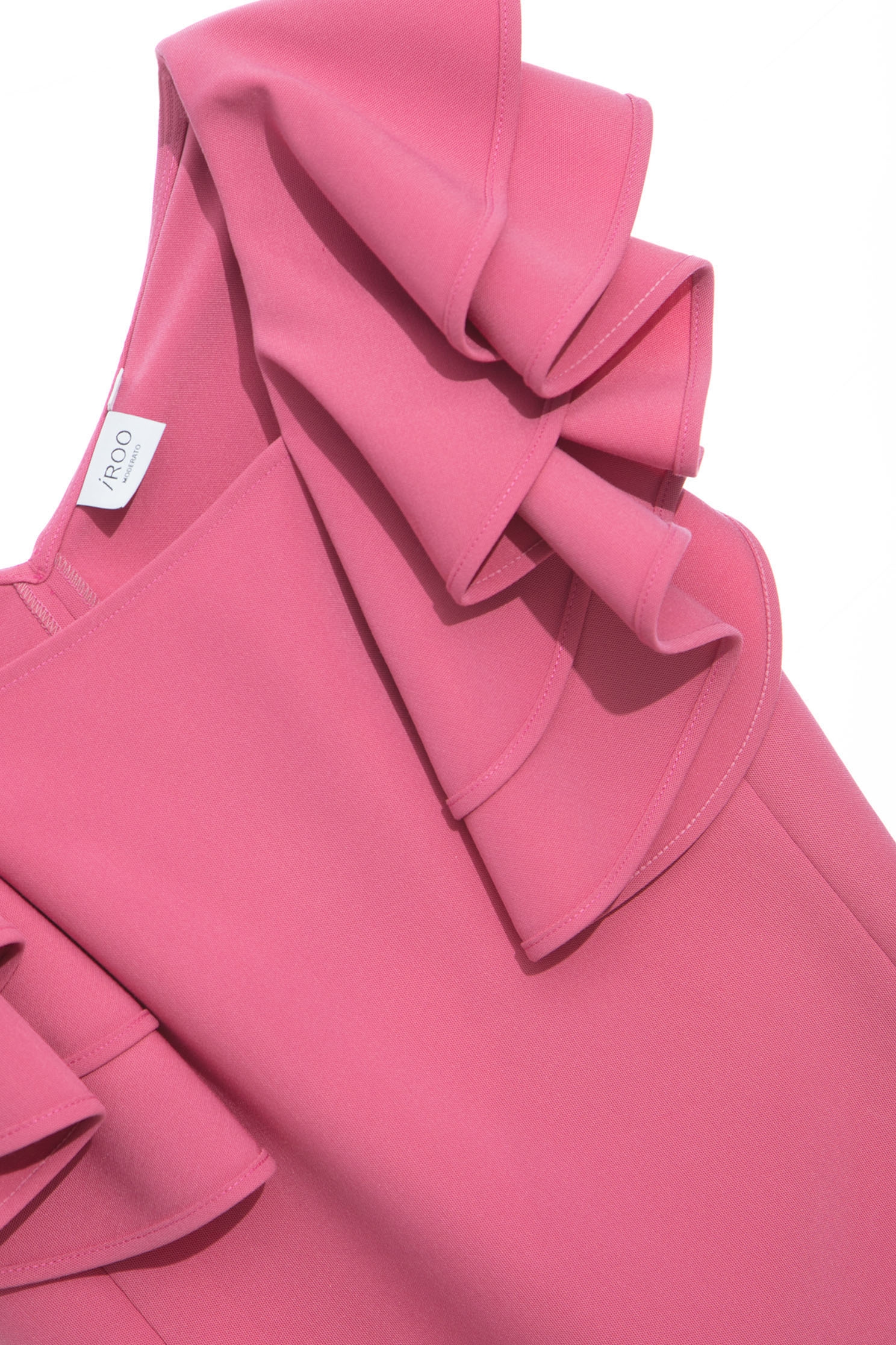 Cascading Ruffle Pink TopCascading Ruffle Pink Top,Tops,Season (SS) Look,sleeveless tops