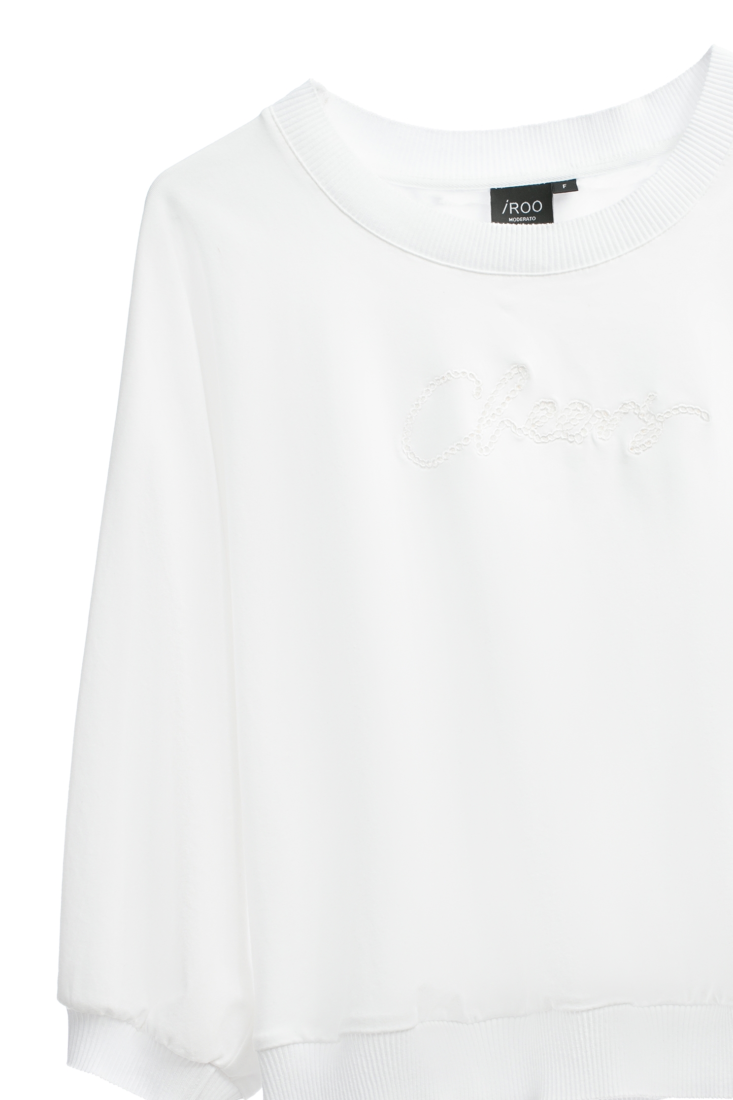 Embroidered Slogan Basic TopEmbroidered Slogan Basic Top,Tops,Season (SS) Look,Cotton,Embroidered