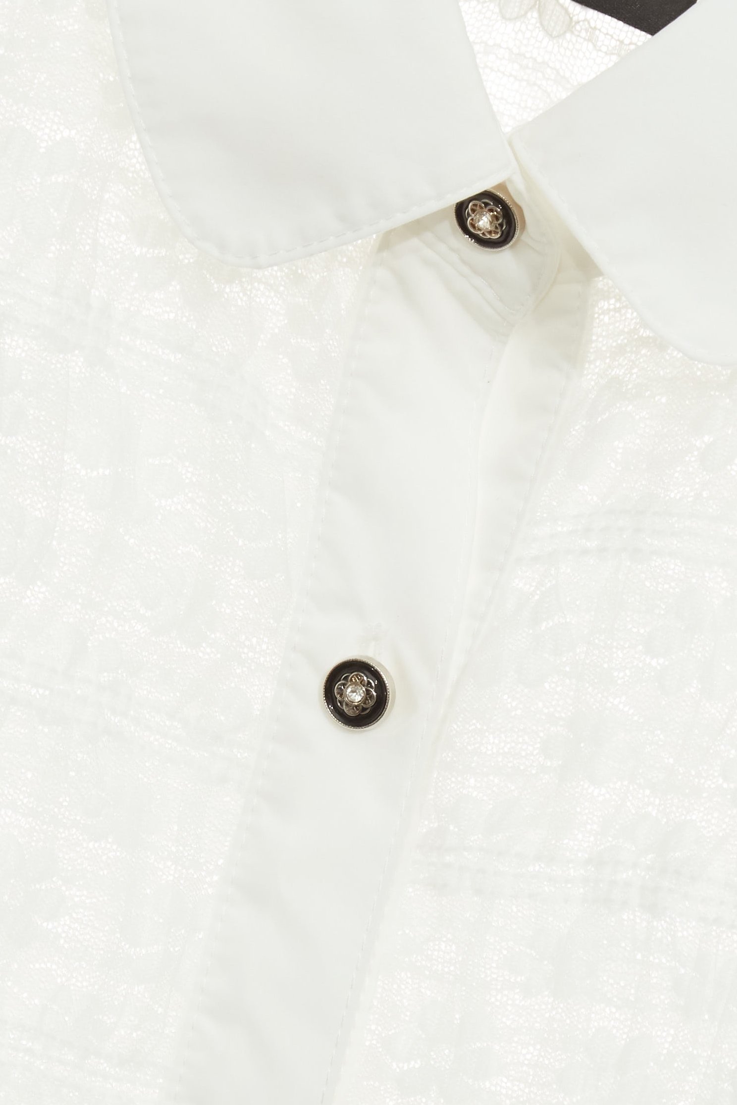 Floral Detail Long Sleeve Mesh BlouseFloral Detail Long Sleeve Mesh Blouse,Tops,Season (SS) Look,Blouses