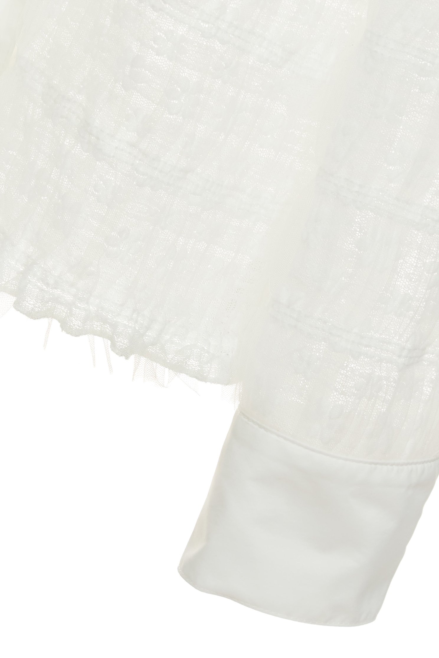 Floral Detail Long Sleeve Mesh BlouseFloral Detail Long Sleeve Mesh Blouse,Tops,Season (SS) Look,Blouses