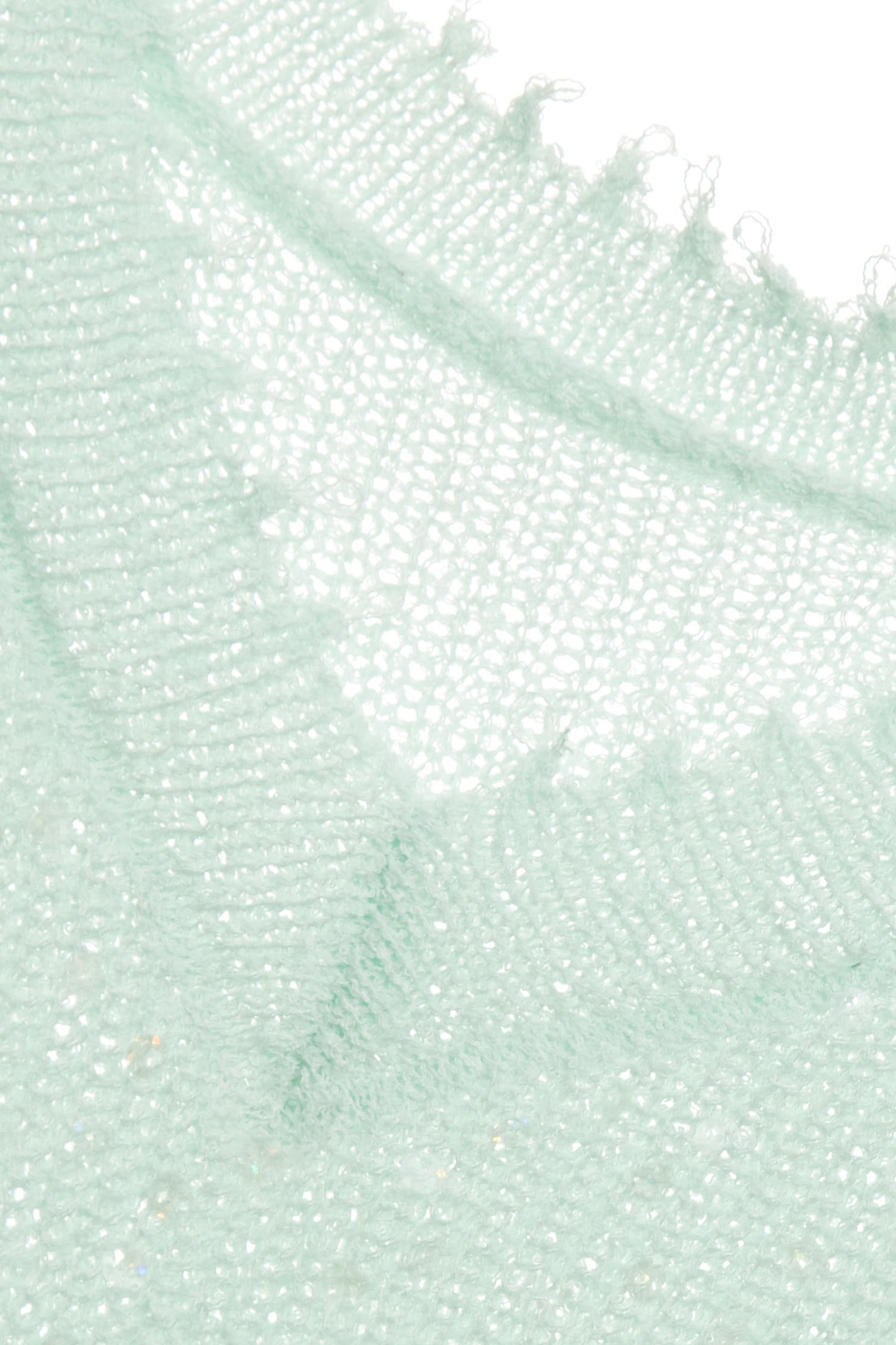 Mint Green Sequin Knit TopMint Green Sequin Knit Top,V-Neck T shirts,Tops,Season (SS) Look,Knitted,Knitted tops,Knitted tops