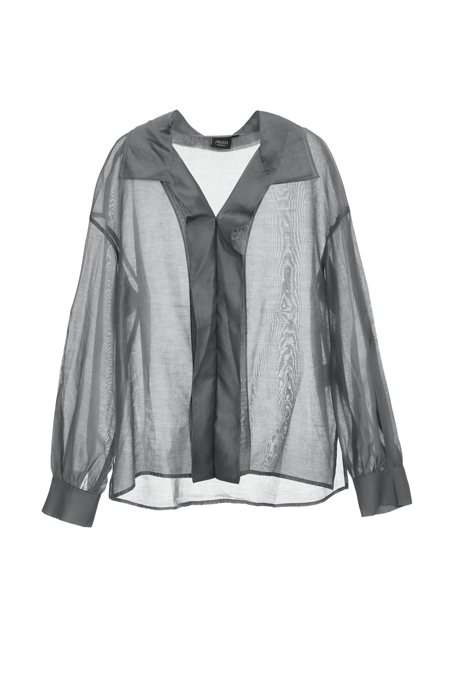 Oversize Grey BlouseOversize Grey Blouse,Tops,Season (SS) Look,Blouses,Long sleeve tops