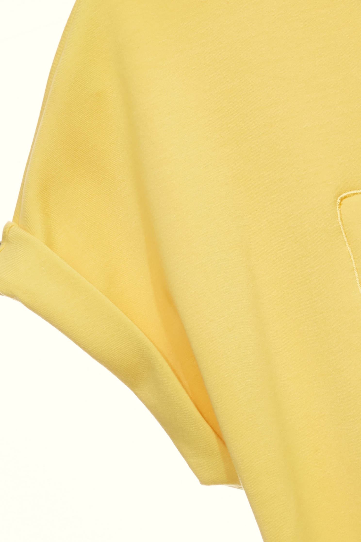 Embroidered Graphic Yellow TeeEmbroidered Graphic Yellow Tee,T-shirts,Season (SS) Look,Embroidered