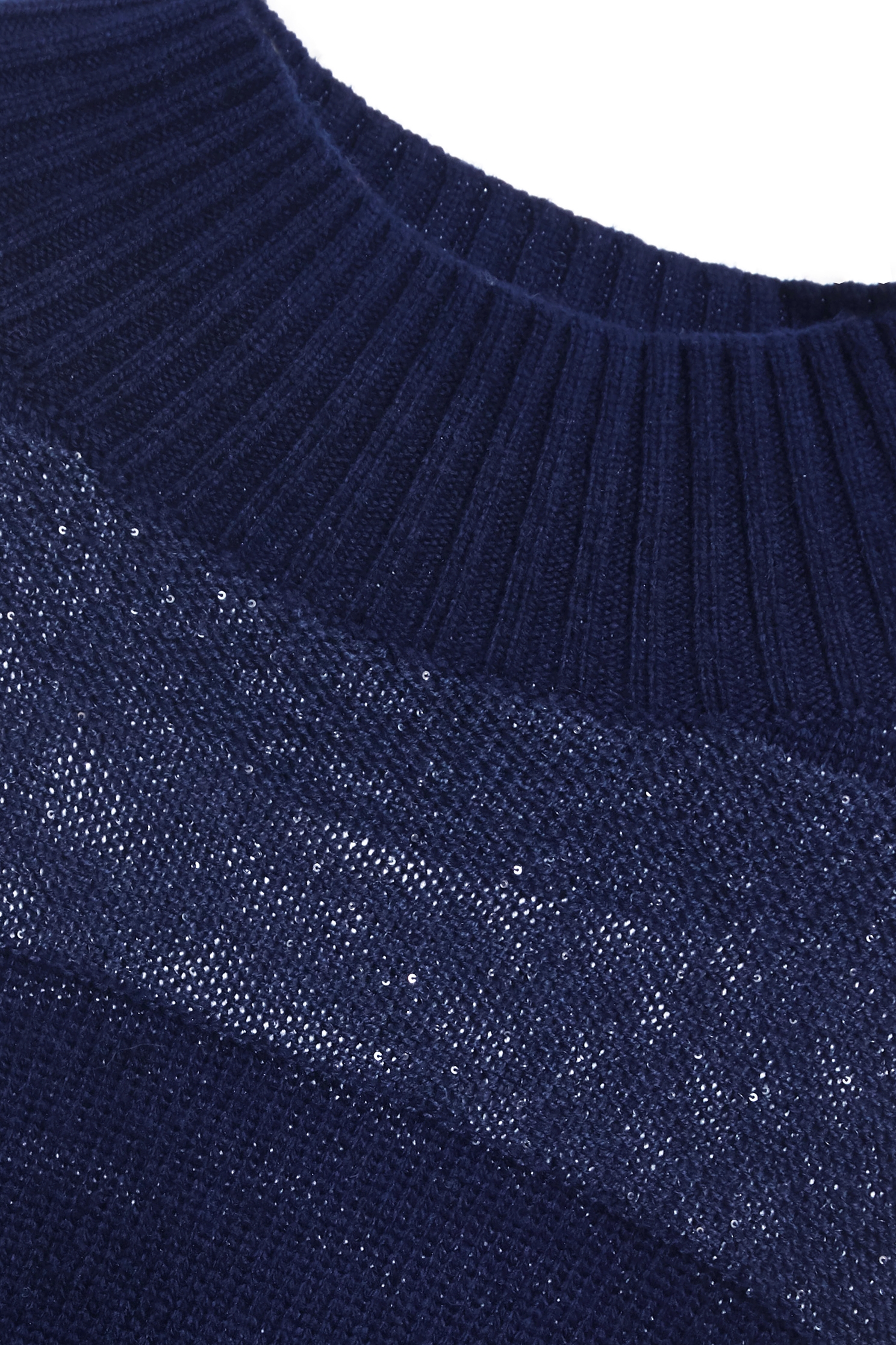 Blue Navy Stripe Sequin Detail Knit TopBlue Navy Stripe Sequin Detail Knit Top,Tops,Season (SS) Look,Knitted,Knitted tops