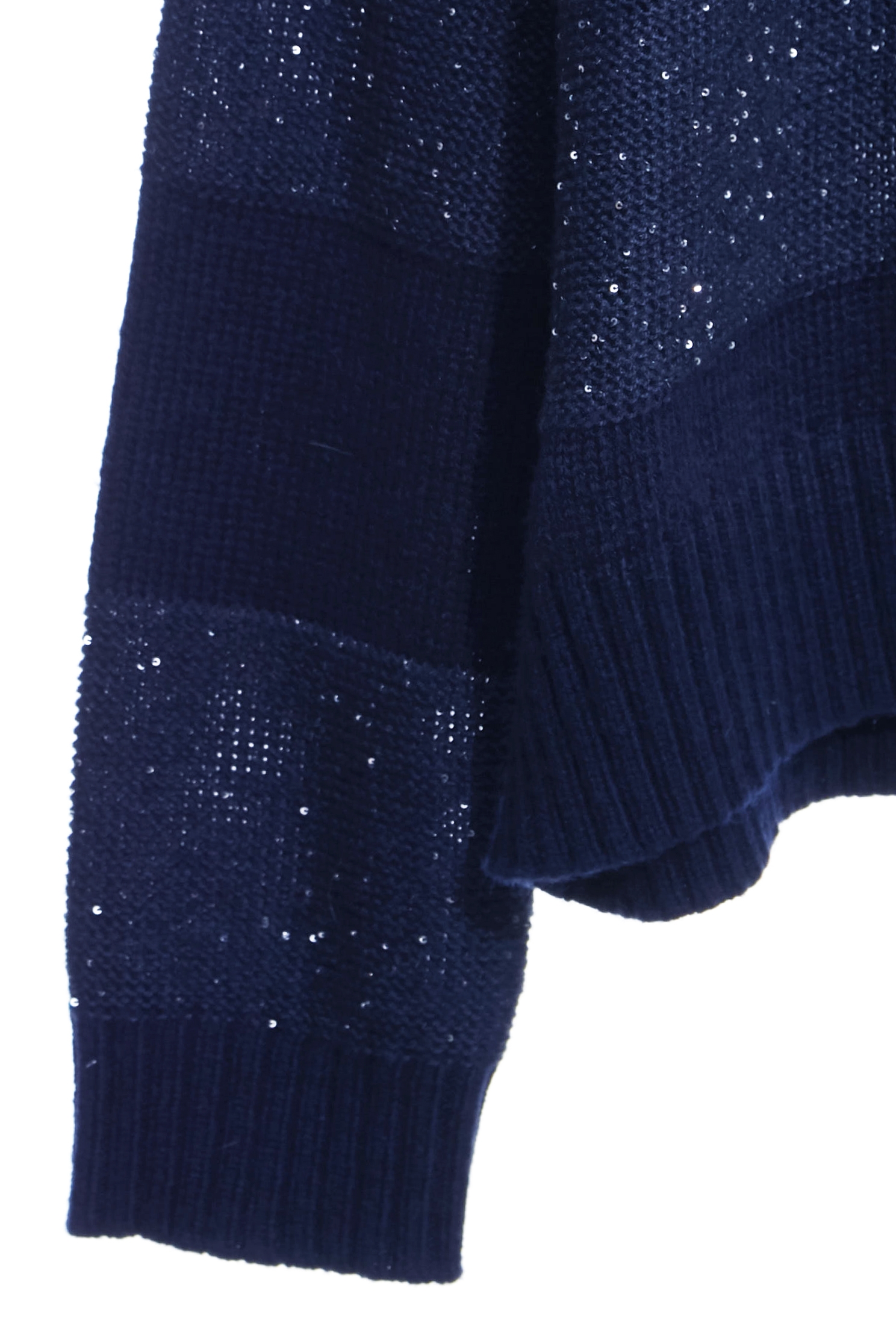 Blue Navy Stripe Sequin Detail Knit TopBlue Navy Stripe Sequin Detail Knit Top,Tops,Season (SS) Look,Knitted,Knitted tops