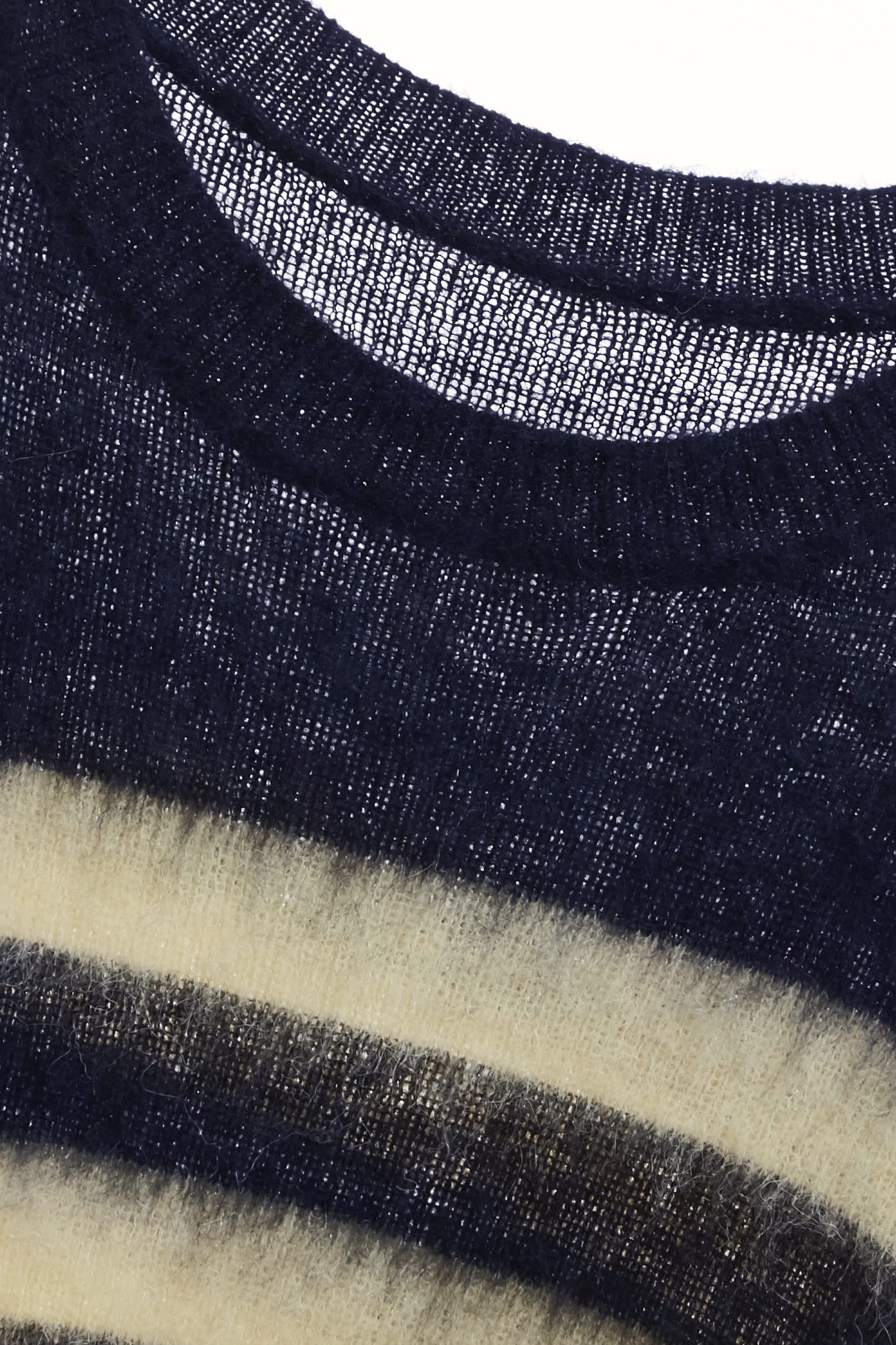 Navy With Yellow Stripe Knit TopNavy With Yellow Stripe Knit Top,Tops,Season (SS) Look,Stripe,Knitted,Knitted tops