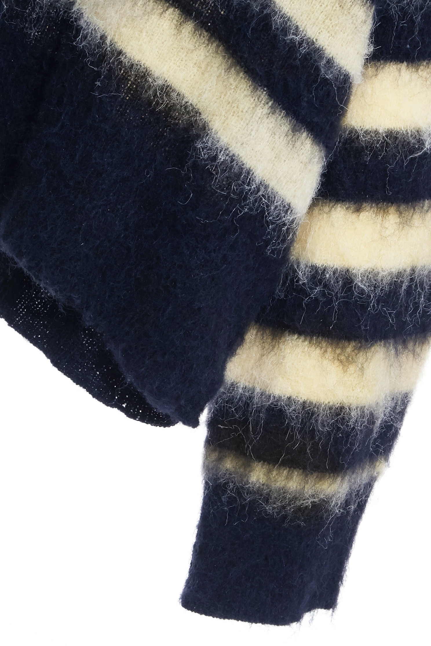 Navy With Yellow Stripe Knit TopNavy With Yellow Stripe Knit Top,Tops,Season (SS) Look,Stripe,Knitted,Knitted tops