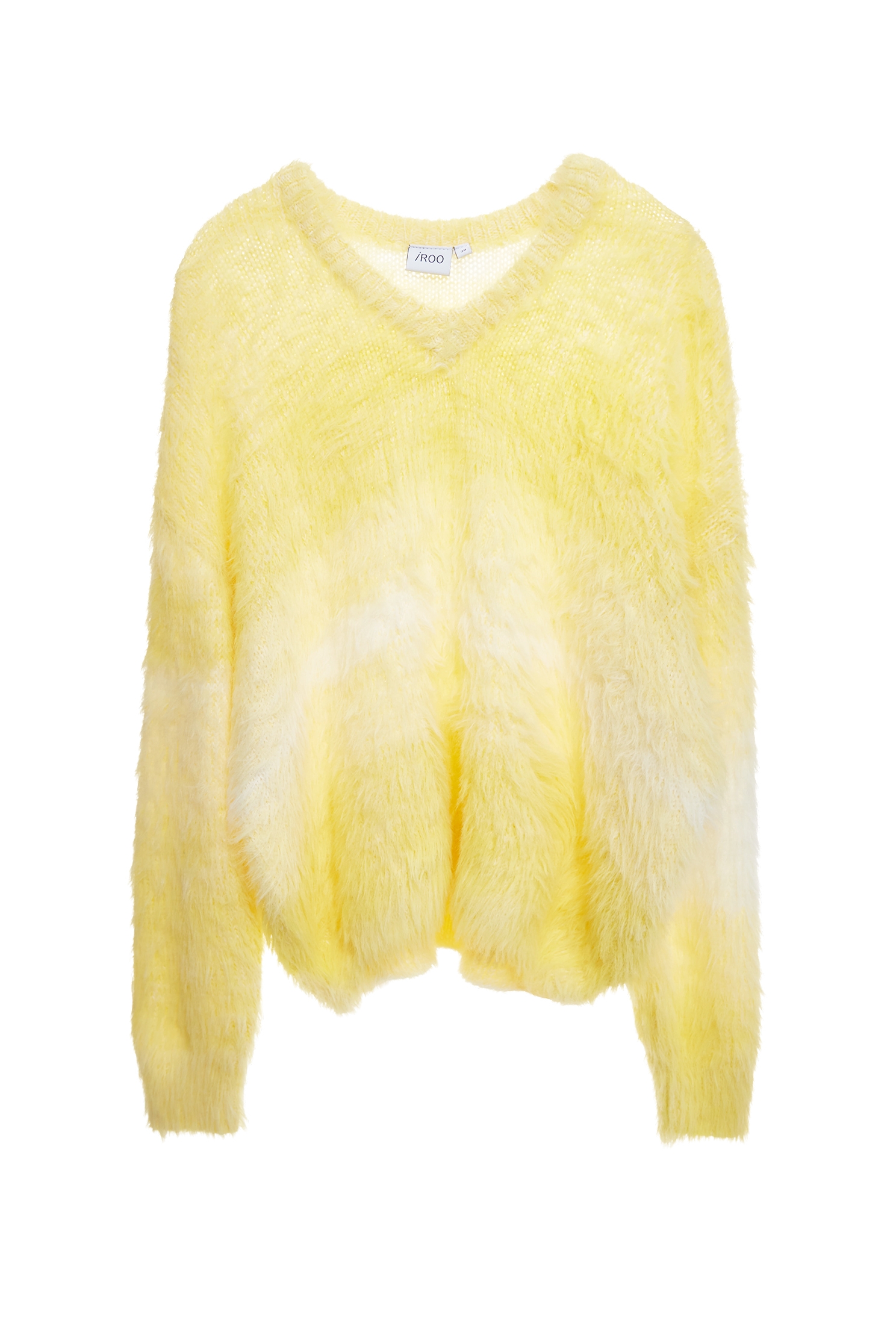 V-neck White Contrast Knit TopV-neck White Contrast Knit Top,Tops,Season (SS) Look,Knitted,Knitted tops