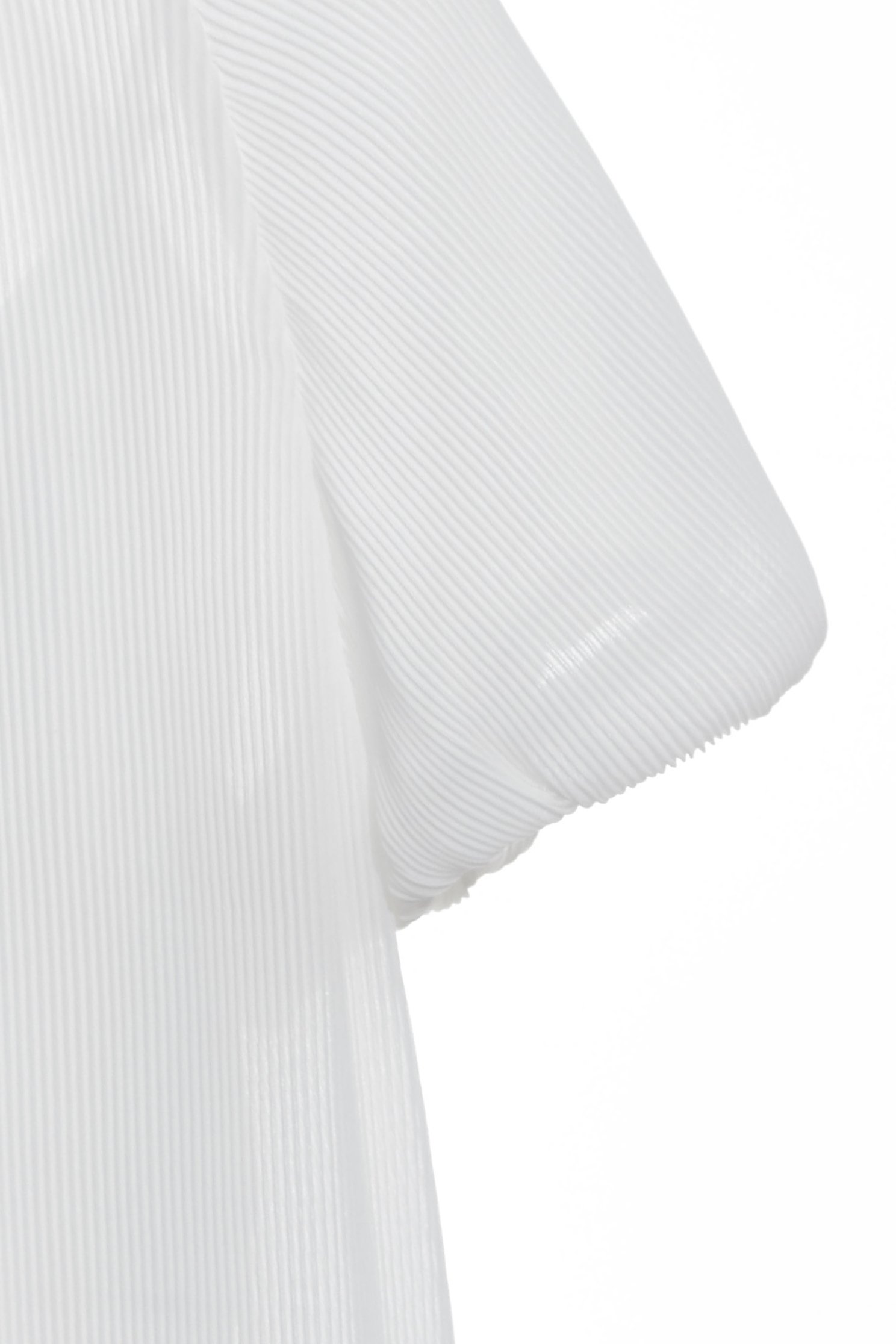 Full Pleated Top With Collar Bow DetailFull Pleated Top With Collar Bow Detail,Tops,Under shirts,Season (SS) Look,pearl,White tops,Chiffon