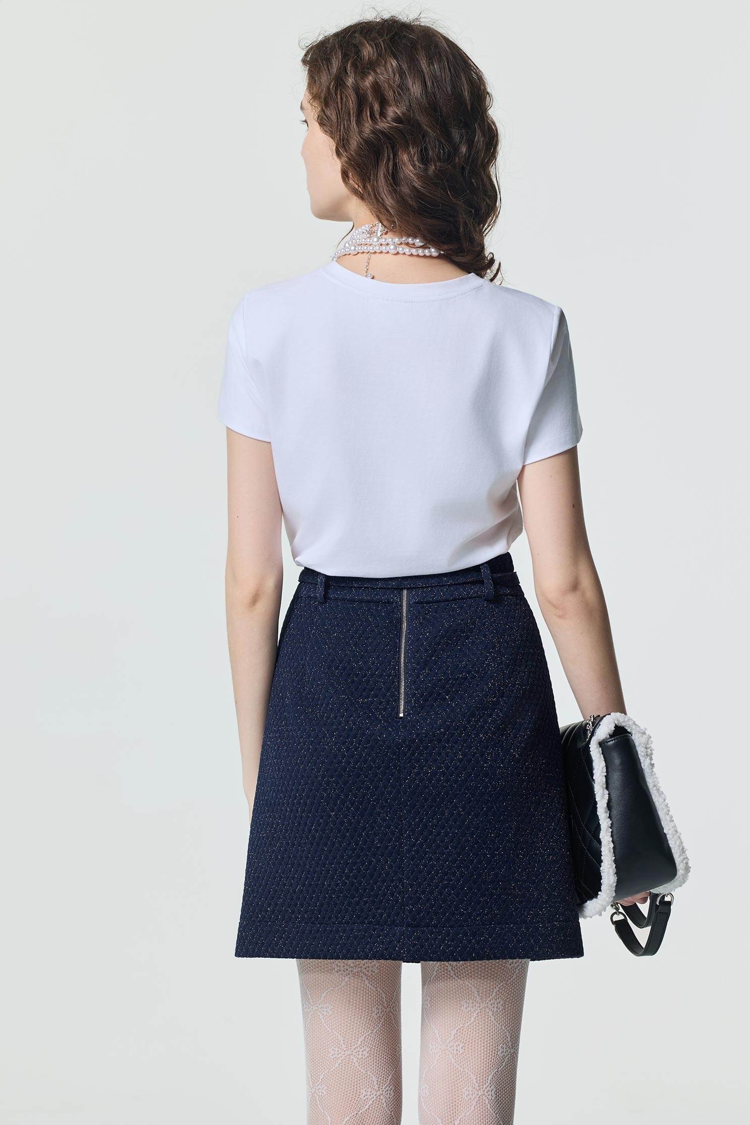 Heart Logo Short Sleeve TeeHeart Logo Short Sleeve Tee,T-shirts,Tops,Embroidered,Season (SS) Look,White tops