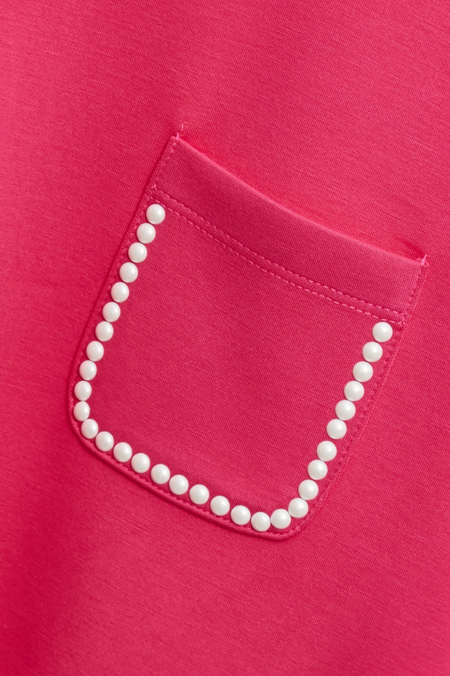 Front Patch Pocket Magenta Pink TeeFront Patch Pocket Magenta Pink Tee,T-shirts,Tops,Season (SS) Look,pearl