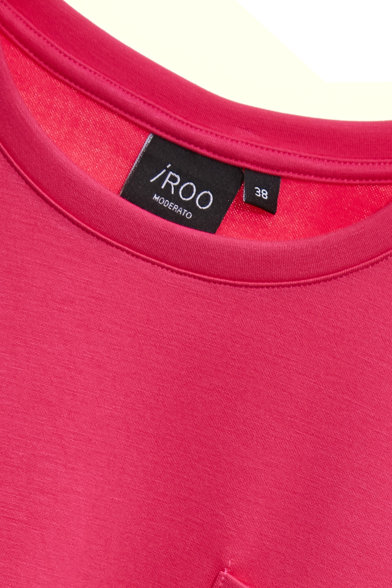 Front Patch Pocket Magenta Pink TeeFront Patch Pocket Magenta Pink Tee,T-shirts,Tops,Season (SS) Look,pearl